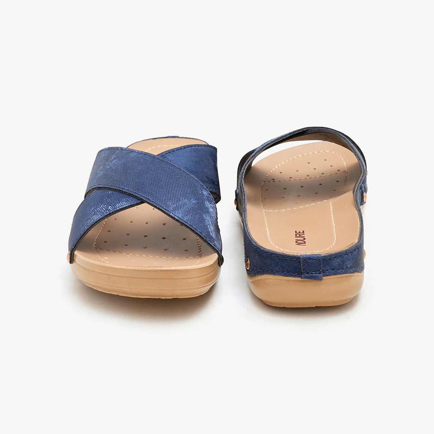 Women's Criss-cross Slides - Image 3