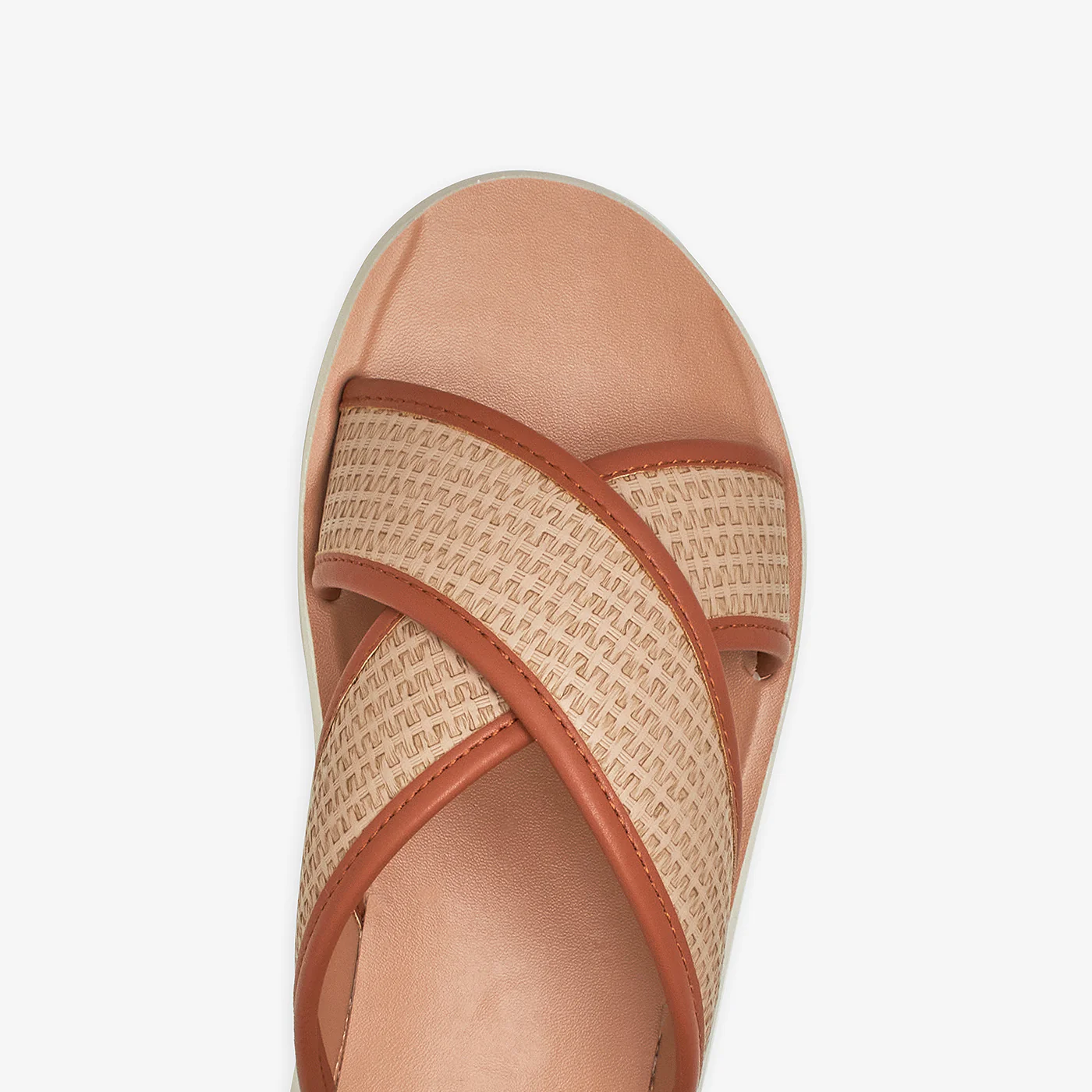 Women's Cross Strap Slides - Image 4
