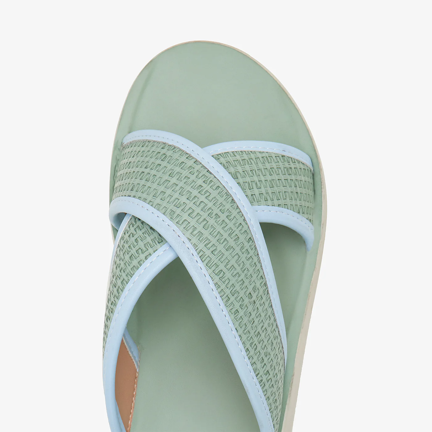 Women's Cross Strap Slides - Image 4