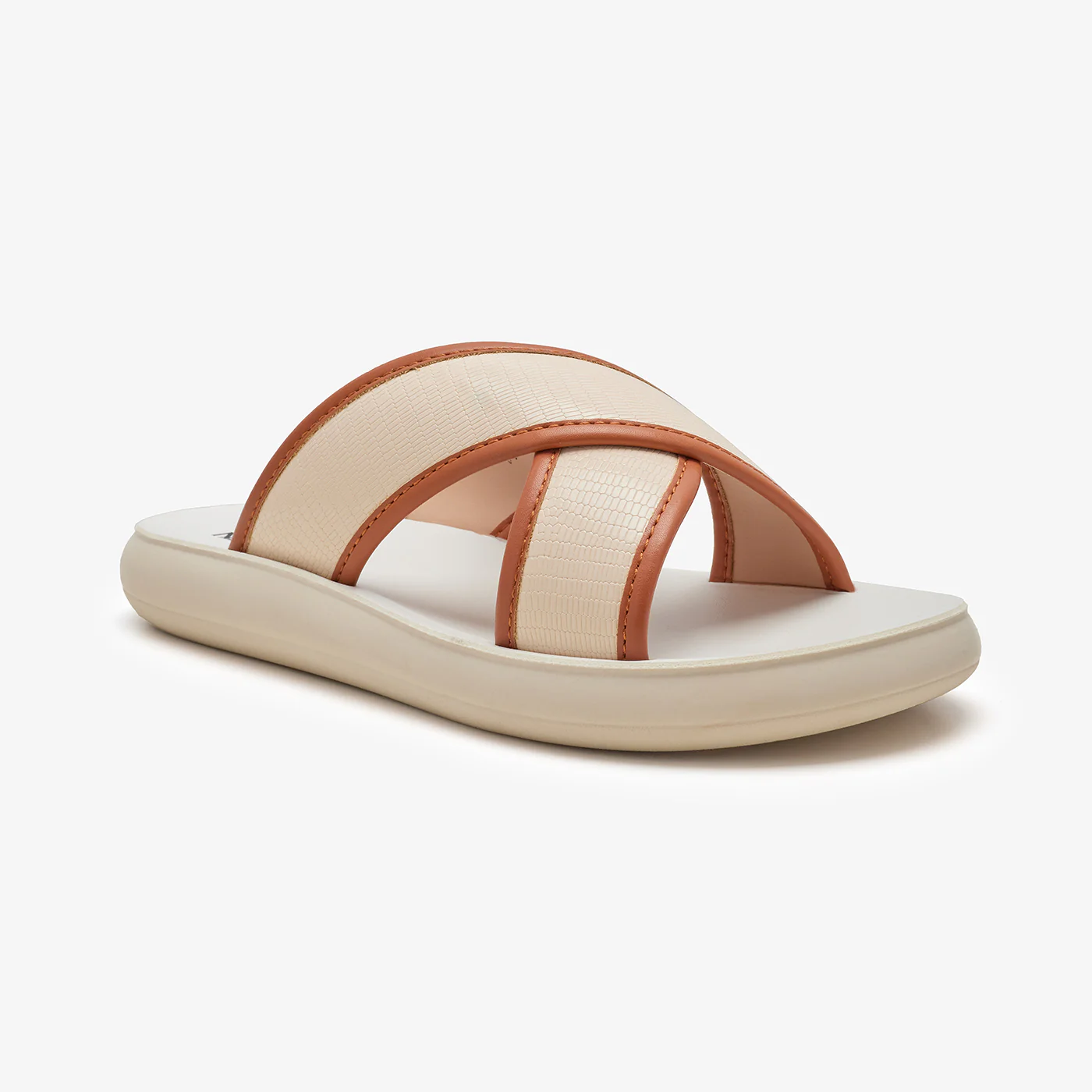 Women's Cross Strap Slides - Image 3