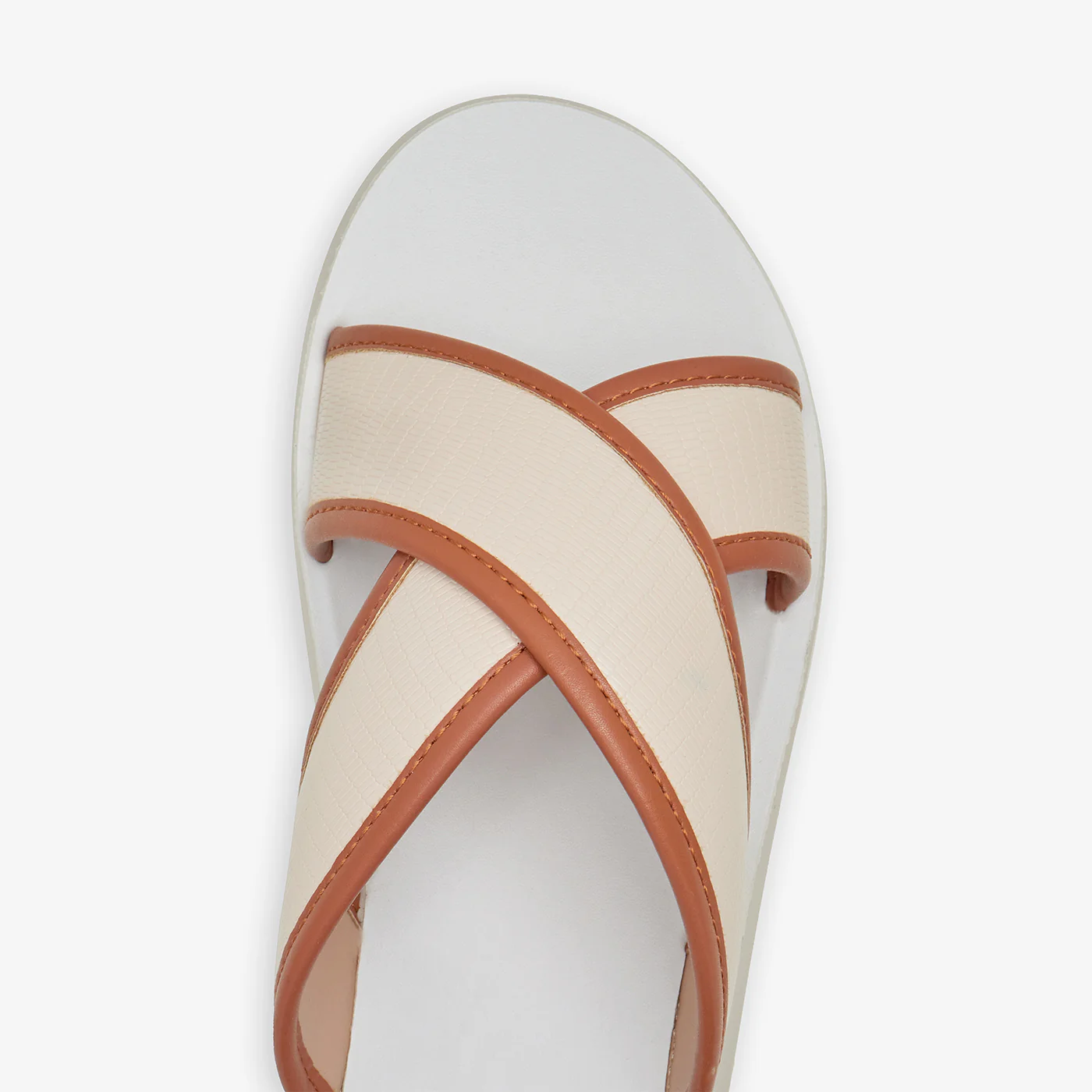 Women's Cross Strap Slides - Image 4