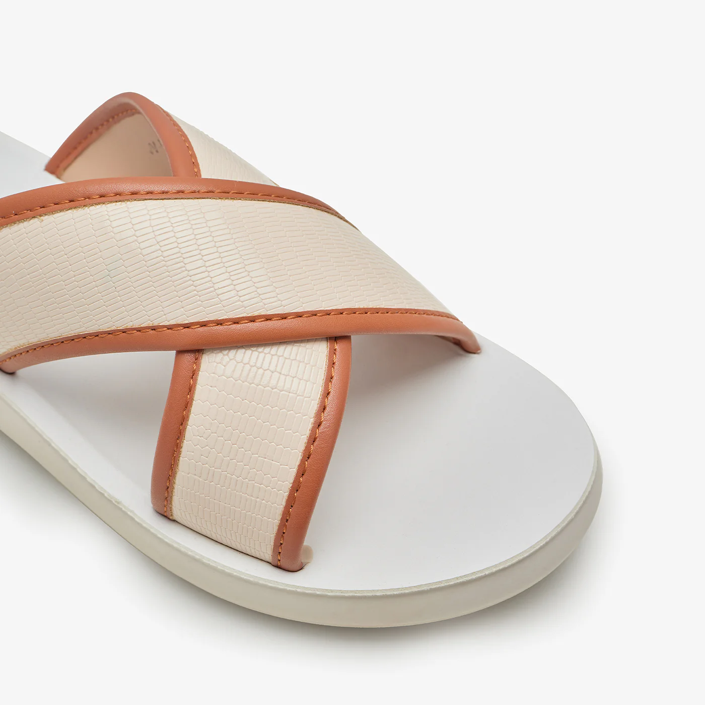 Women's Cross Strap Slides - Image 5