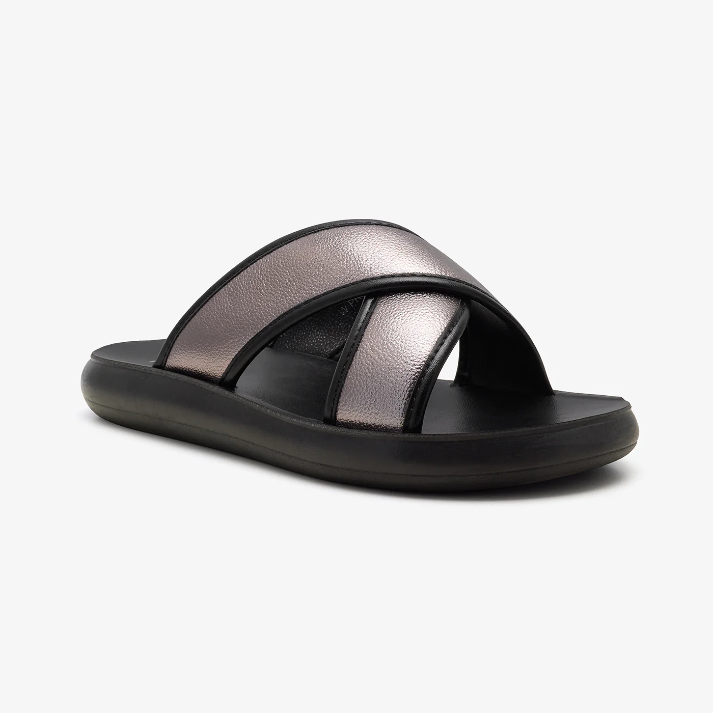 Women's Cross Strap Slides - Image 3