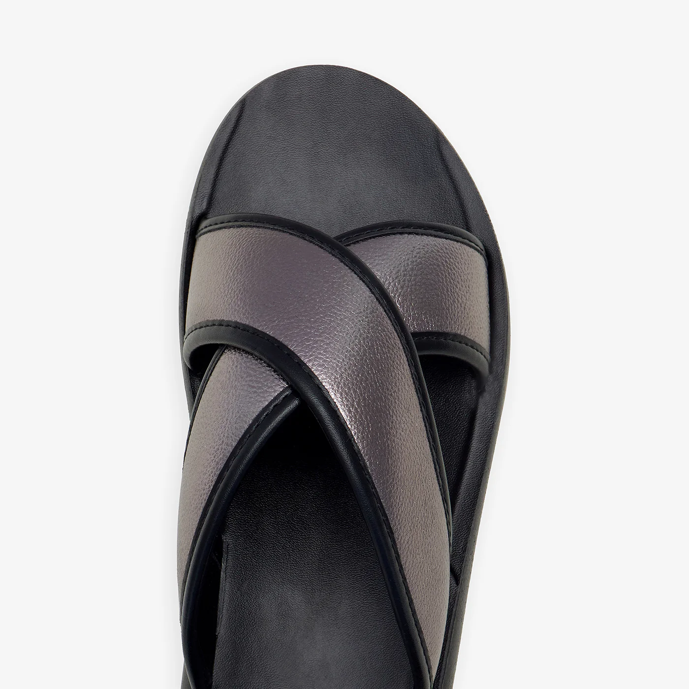 Women's Cross Strap Slides - Image 4