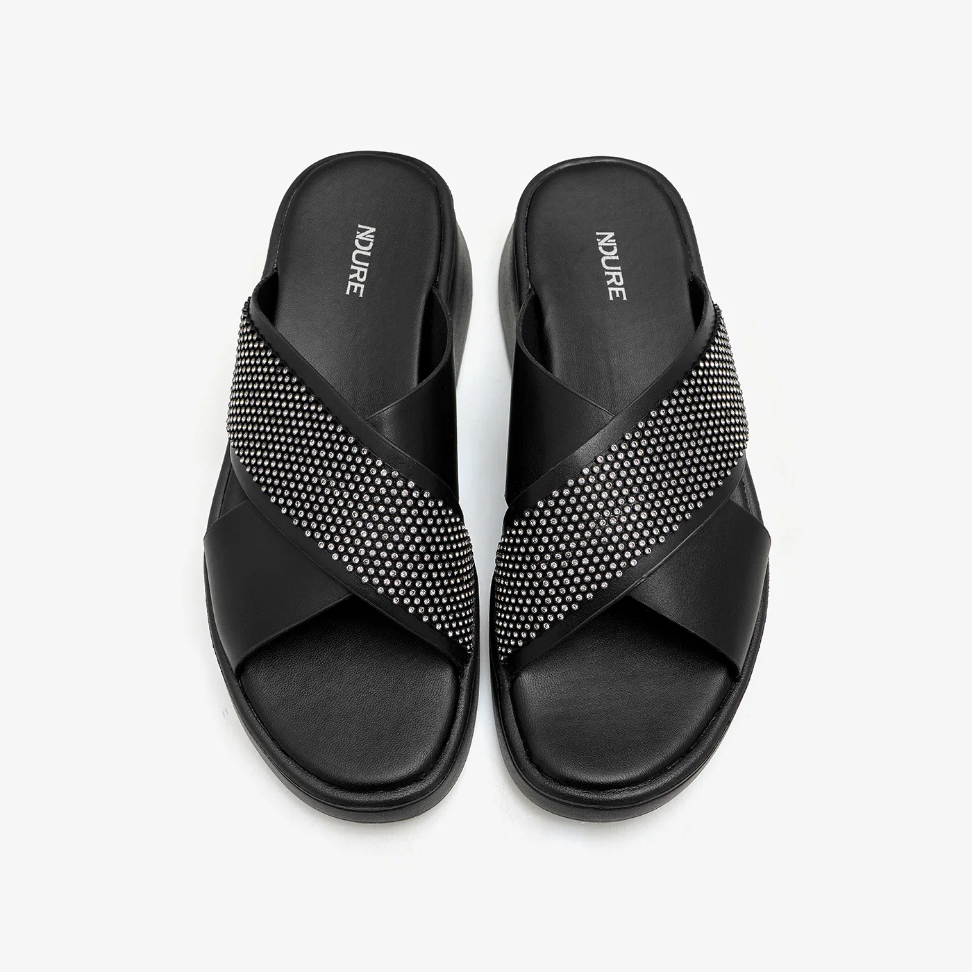 Women's Embellished Slides - Image 2