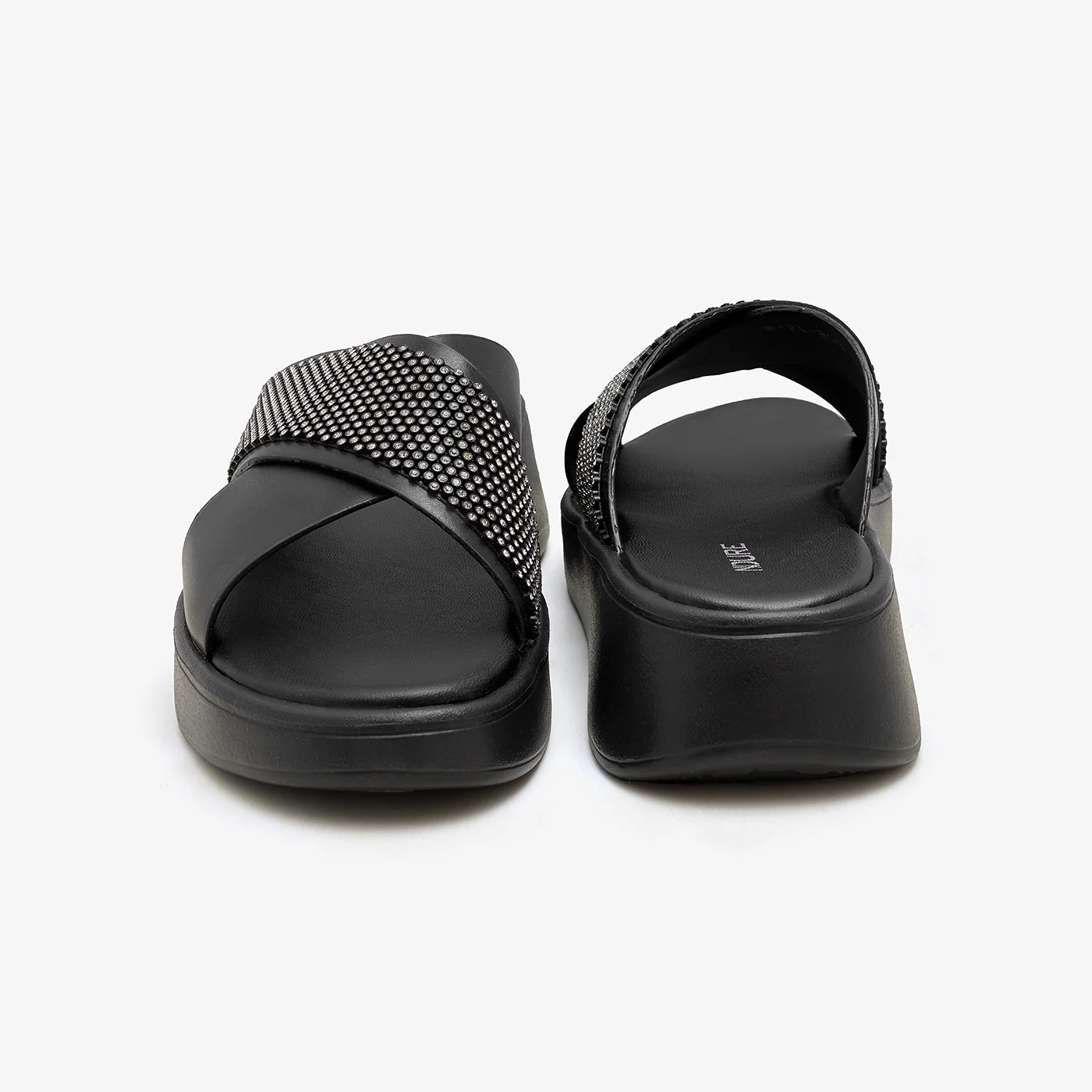 Women's Embellished Slides - Image 3