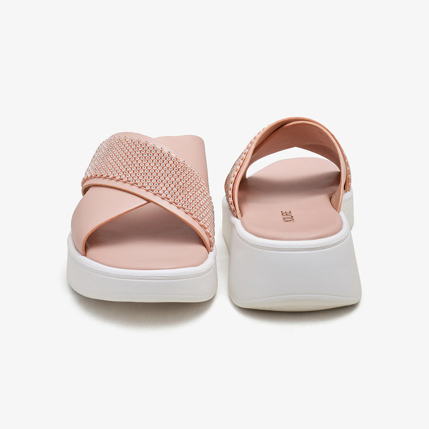 Women's Embellished Slides - Image 3