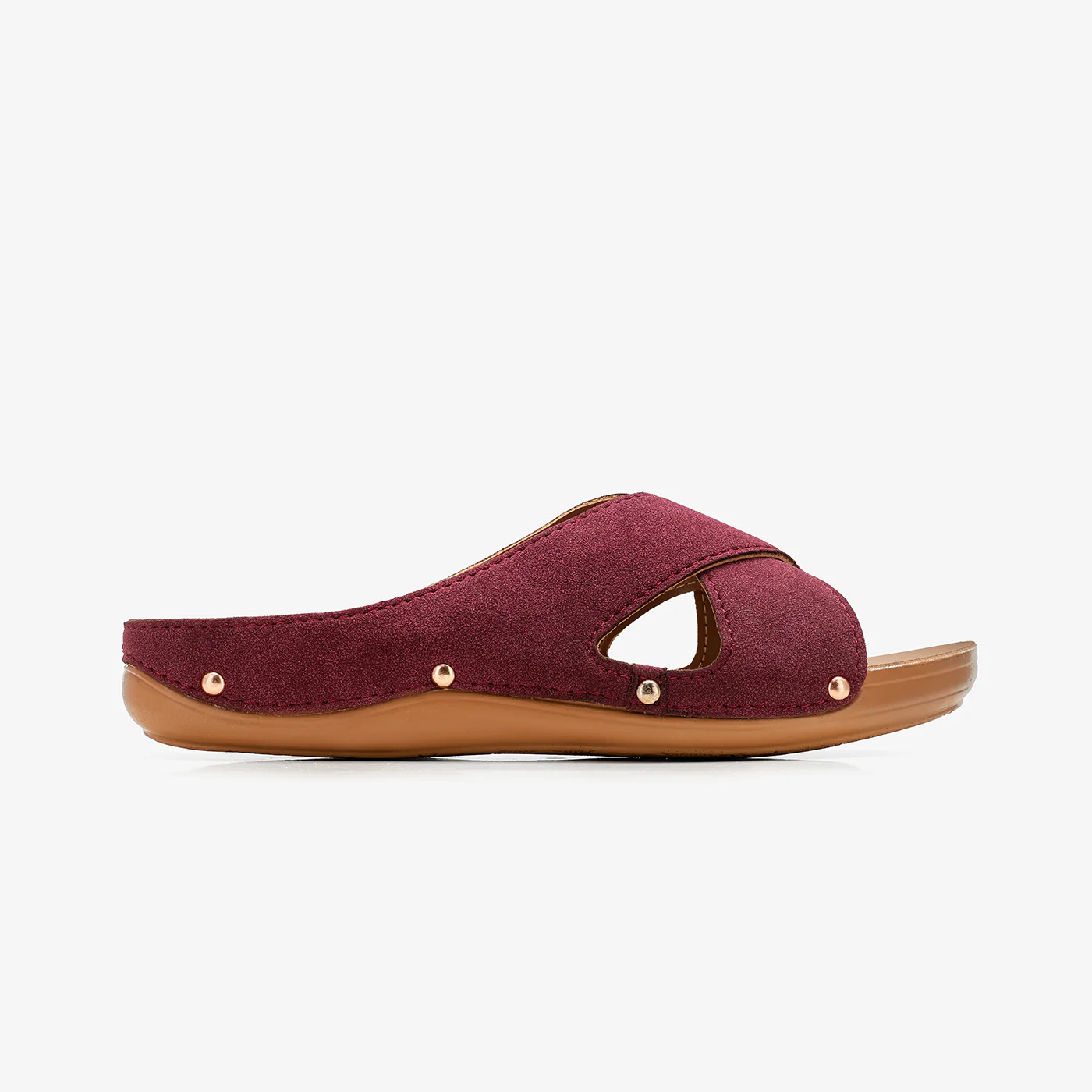 Women's Cross Strap Slides