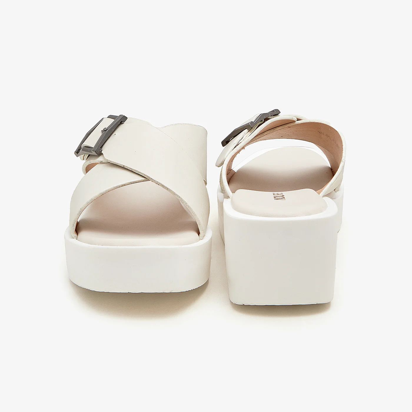 Women's Cross Strap Wedges - Image 5