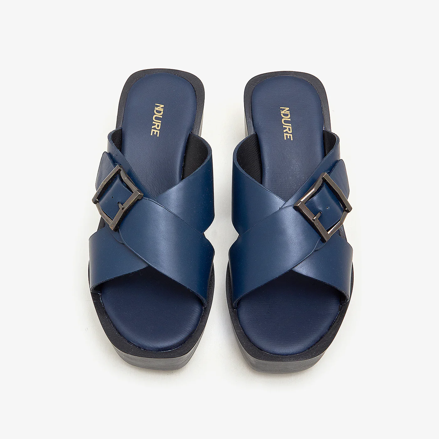 Women's Cross Strap Wedges - Image 2