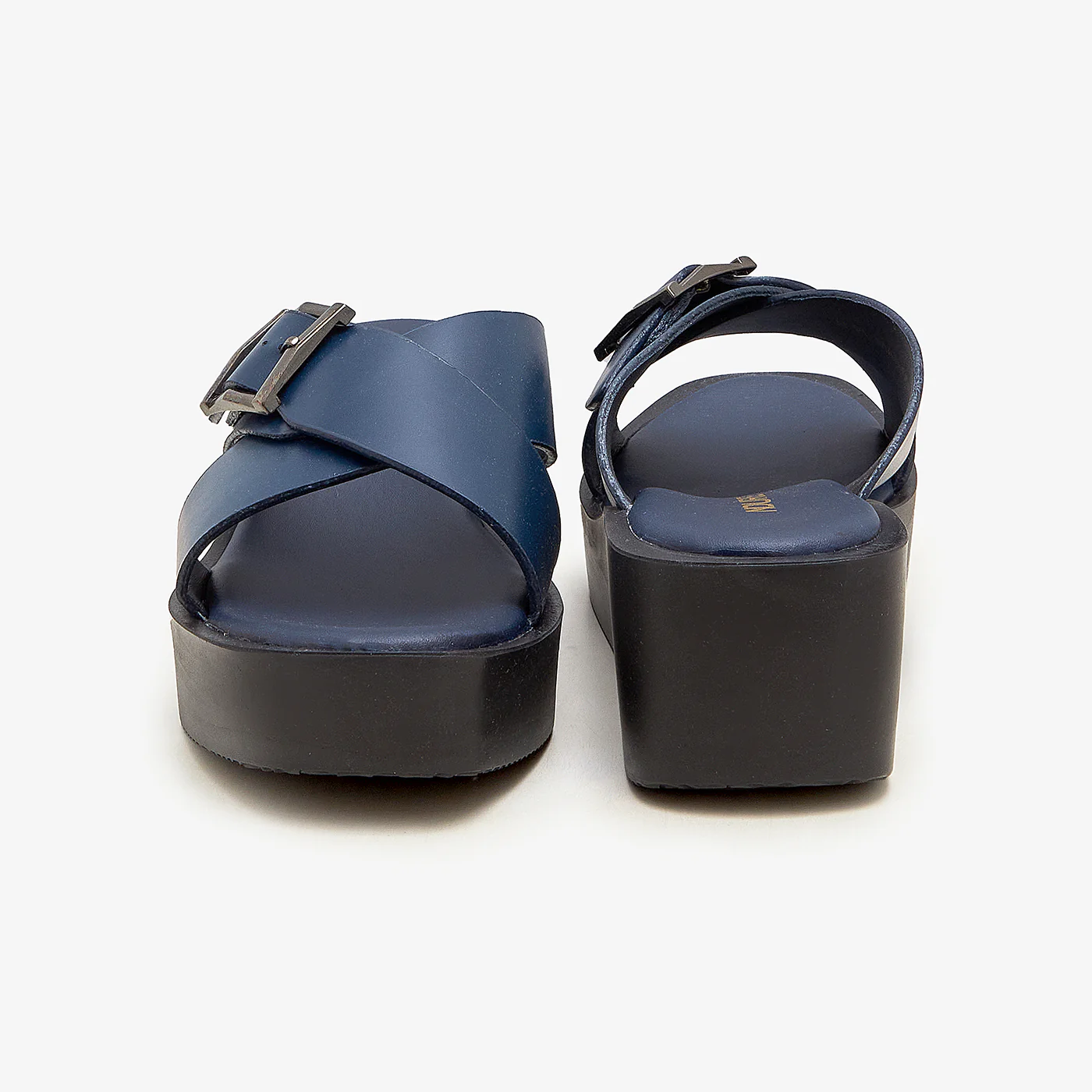 Women's Cross Strap Wedges - Image 5