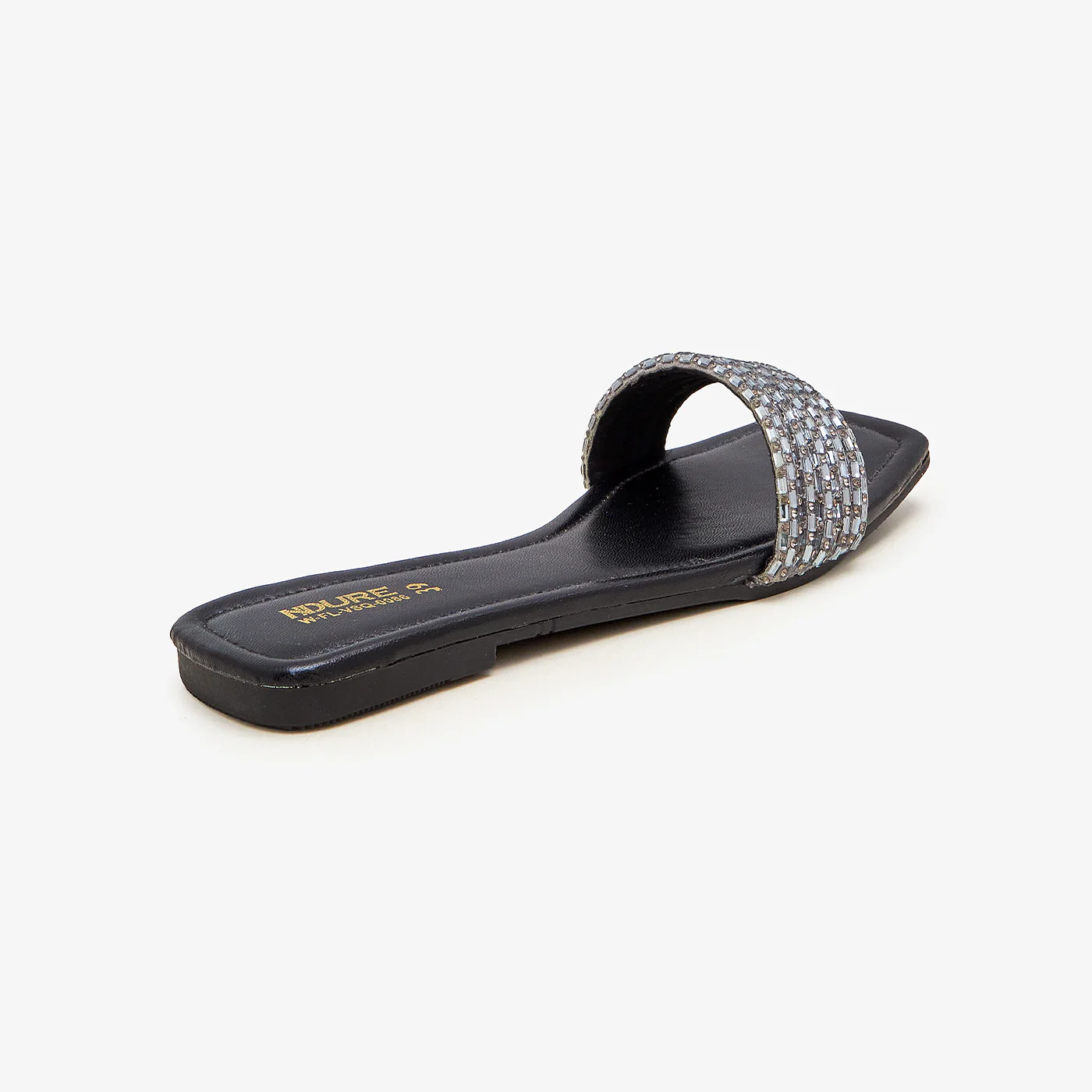 Women's Diamante Slides - Image 4