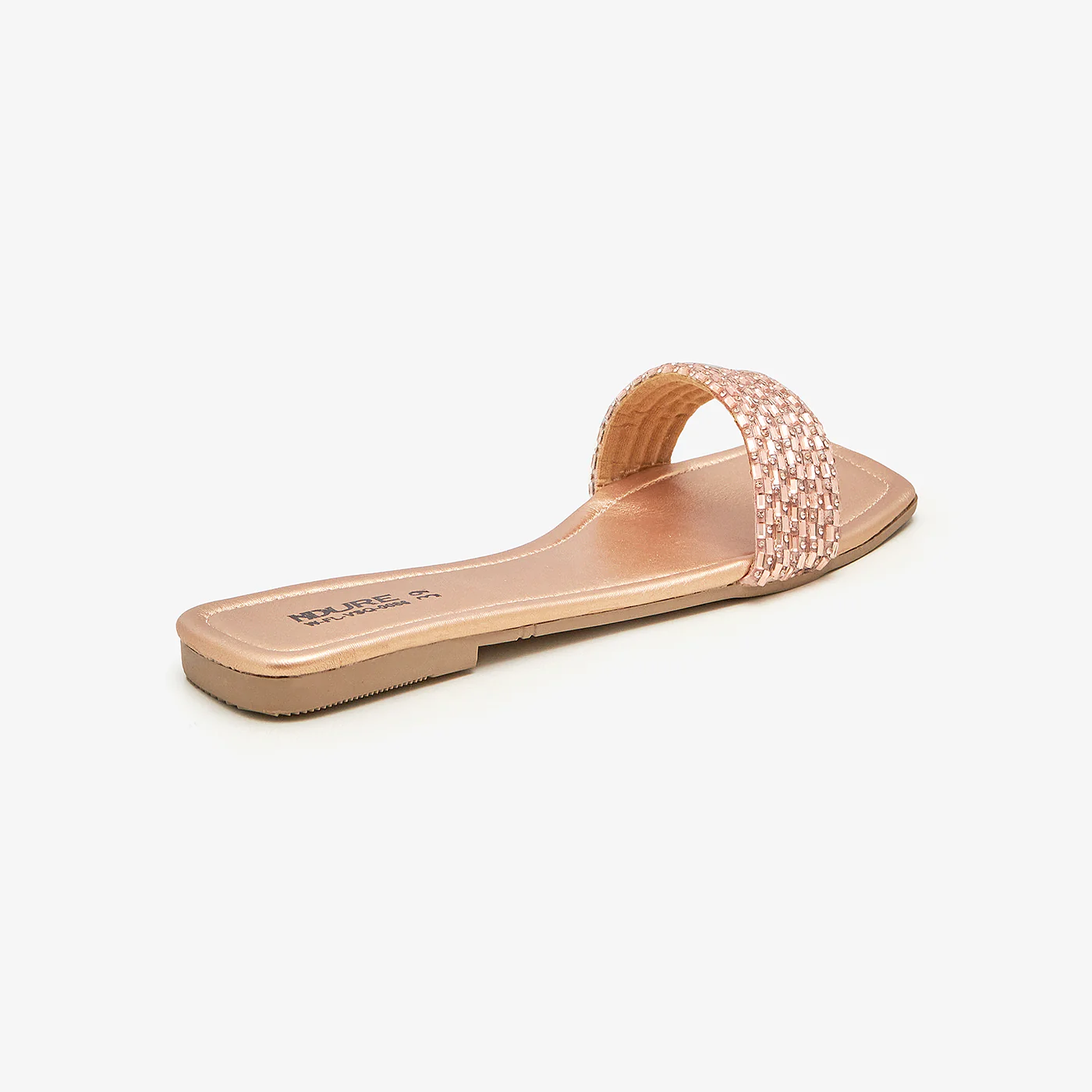 Women's Diamante Slides - Image 4