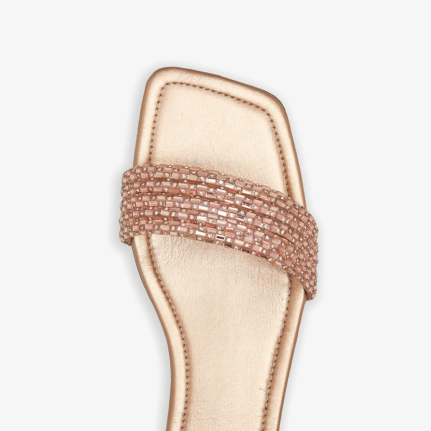 Women's Diamante Slides - Image 5