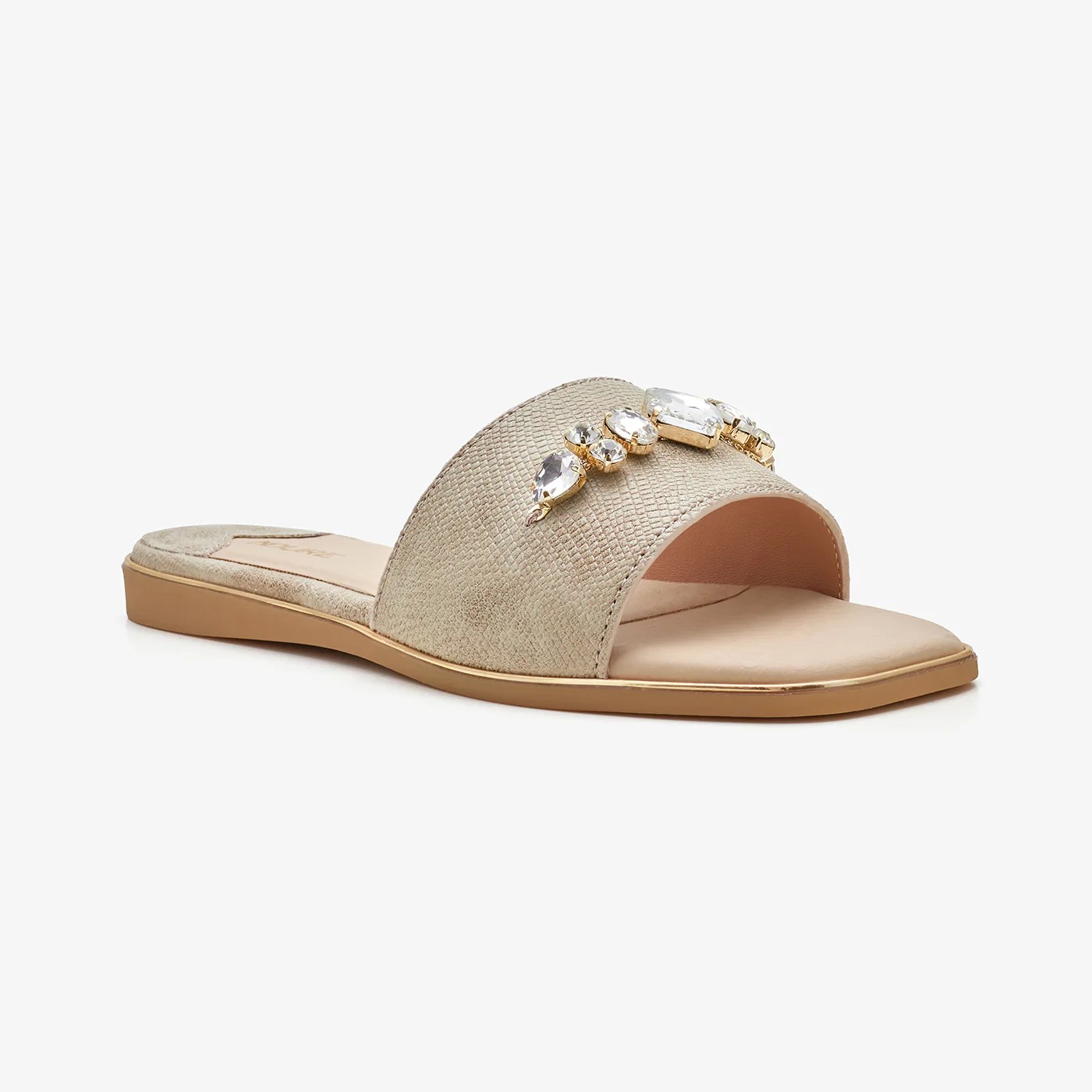 Women's Embellished Slides - Image 3