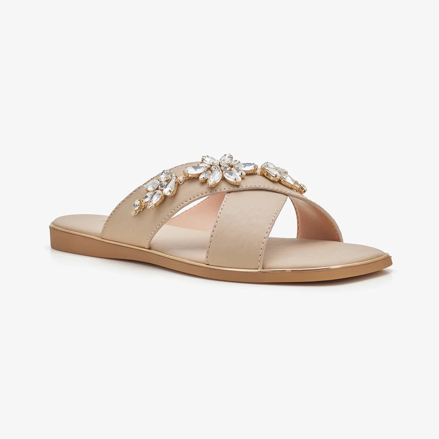 Women's Embellished Slides - Image 3