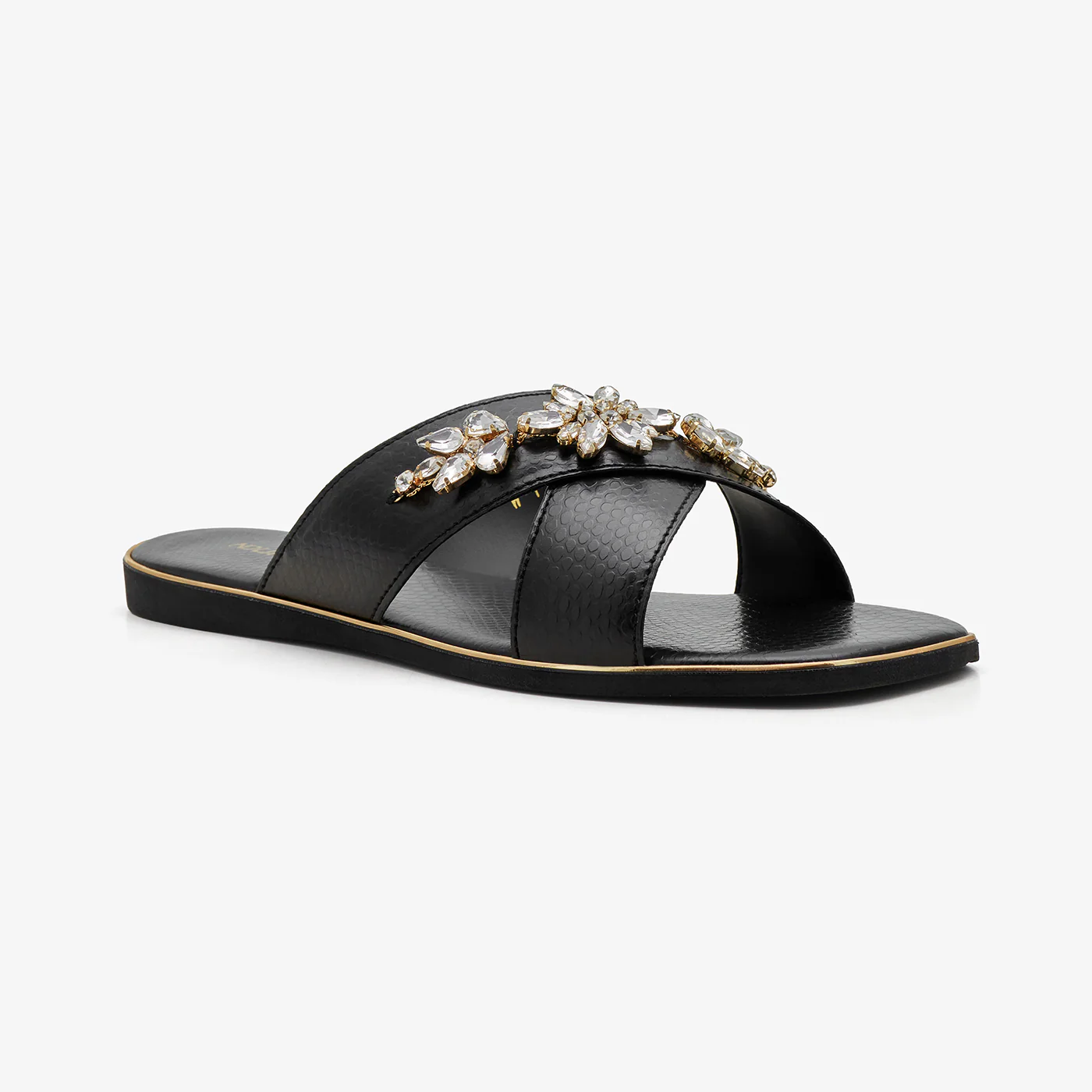 Women's Embellished Slides - Image 3