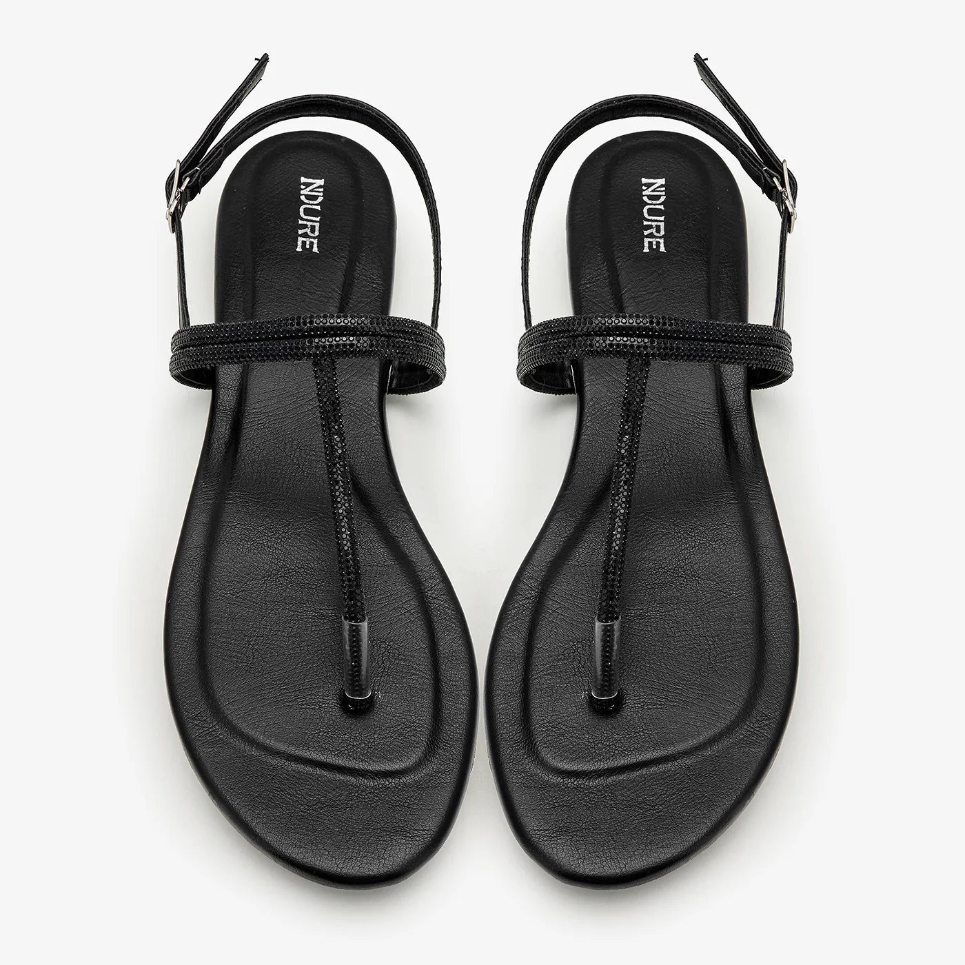 Women's Embellished Strap Sandals - Image 2