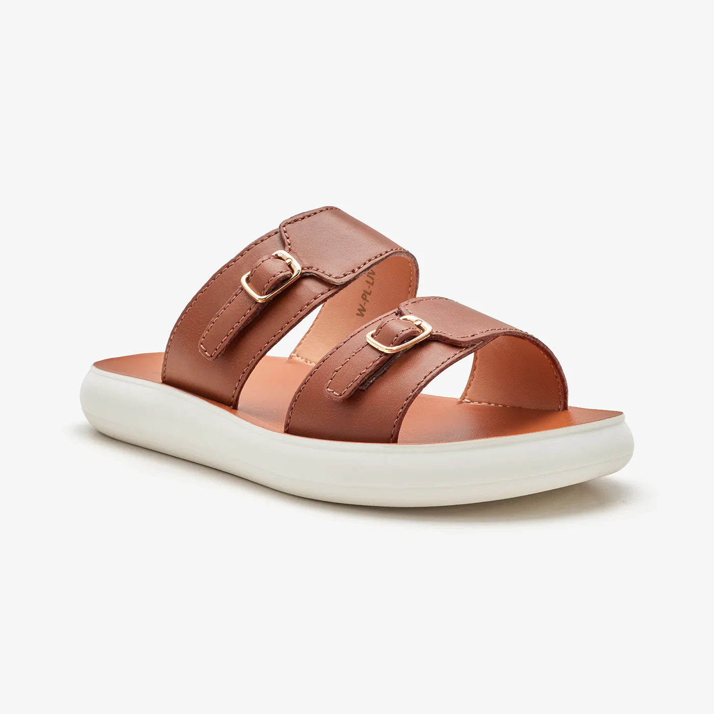 Women's Buckled Slides - Image 3