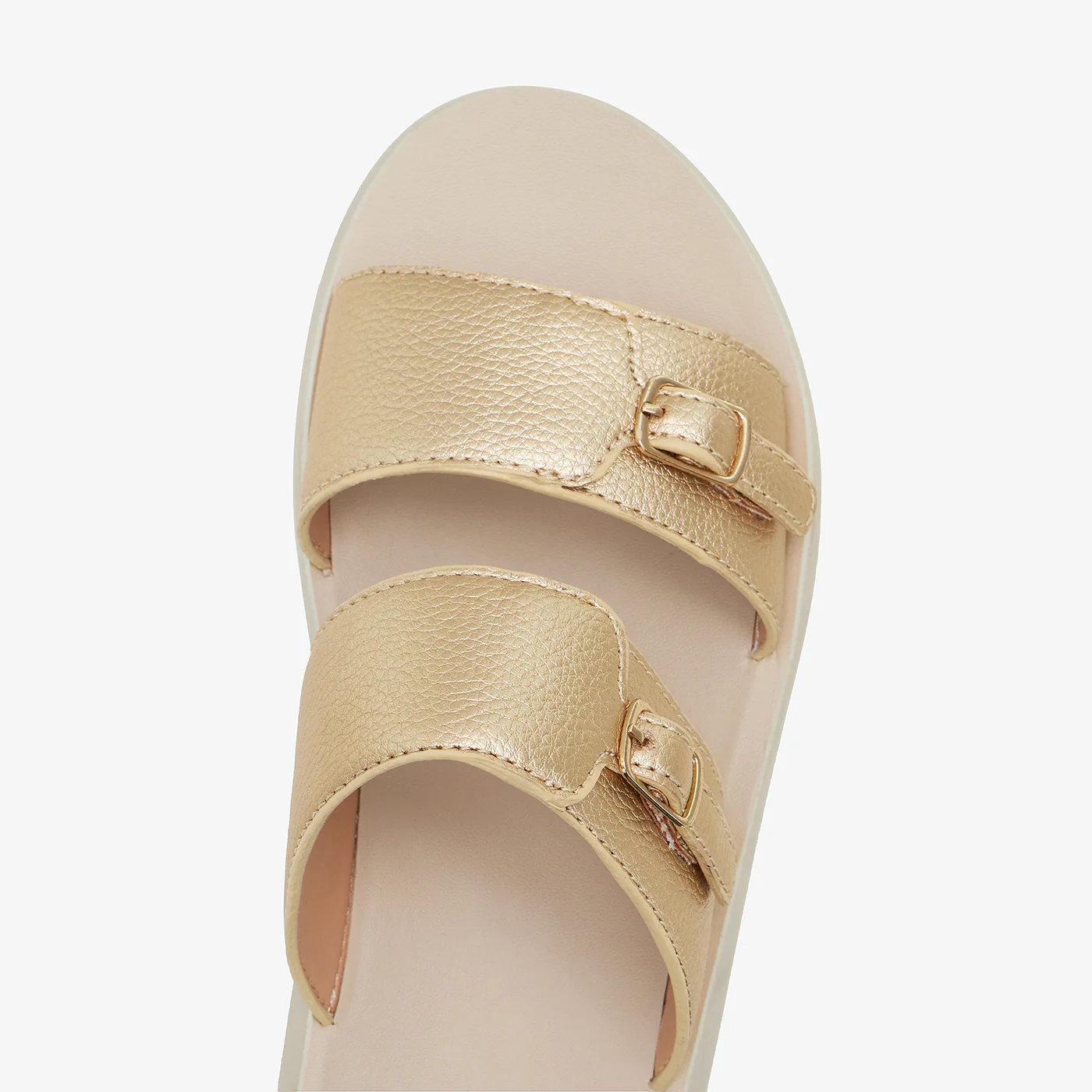 Women's Buckled Slides - Image 4