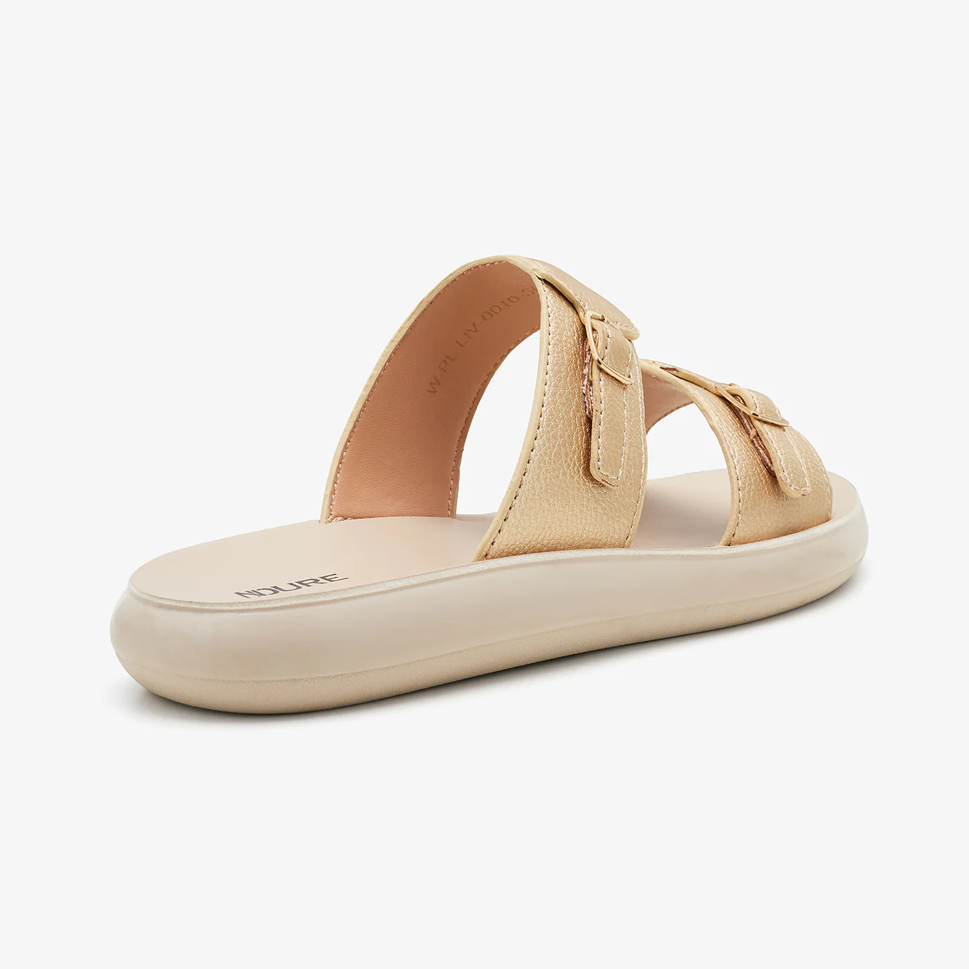 Women's Buckled Slides - Image 6
