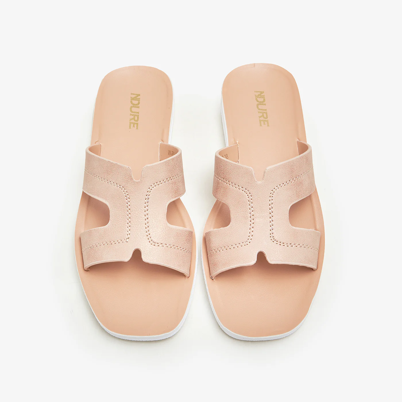 Women's Cut-out Strap Slides - Image 2