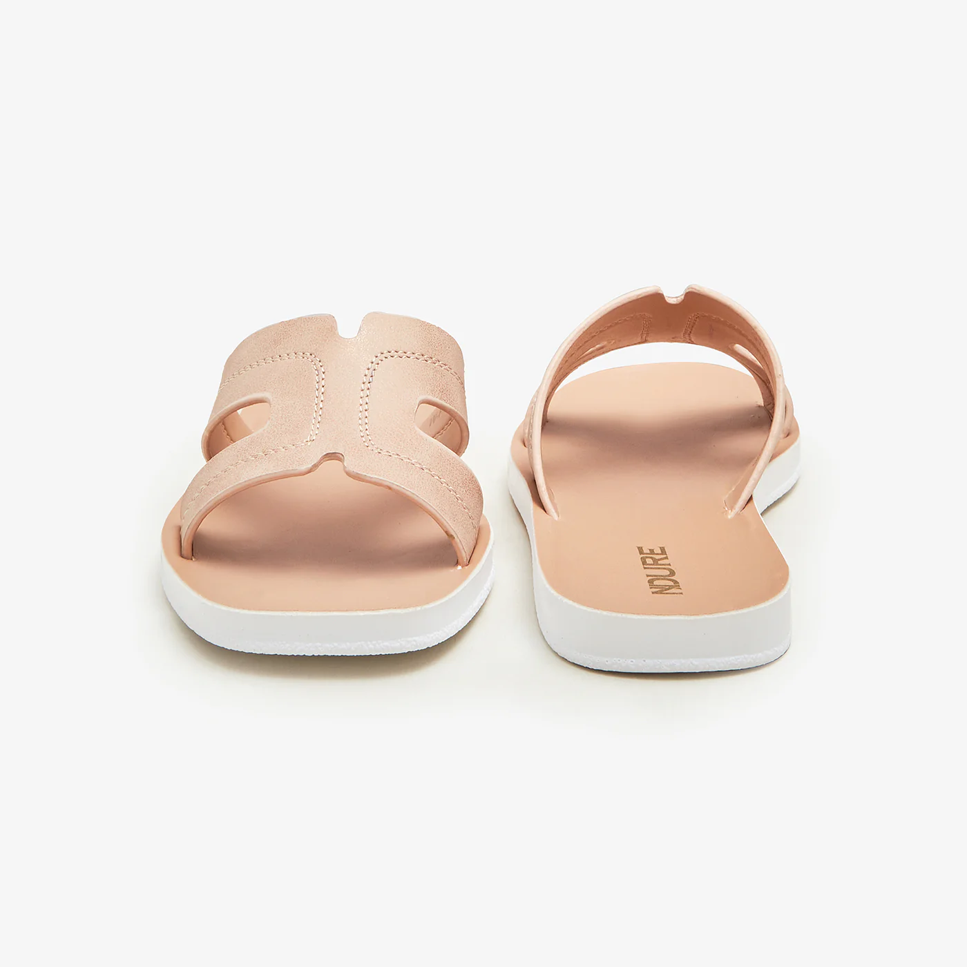 Women's Cut-out Strap Slides - Image 3