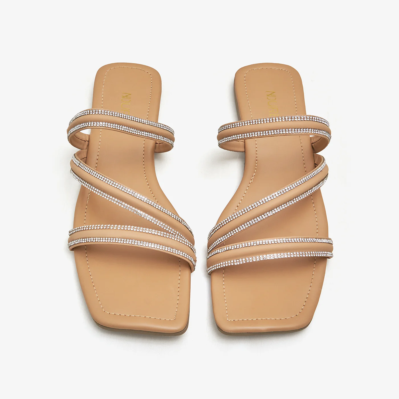 Women's Glitter Stride Slides - Image 2