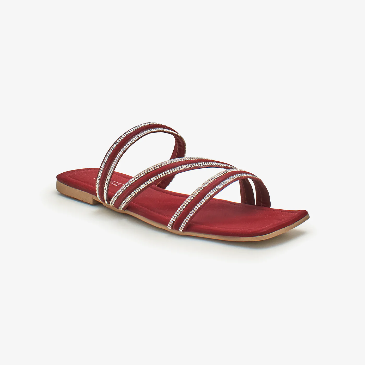 Women's Glitter Stride Slides