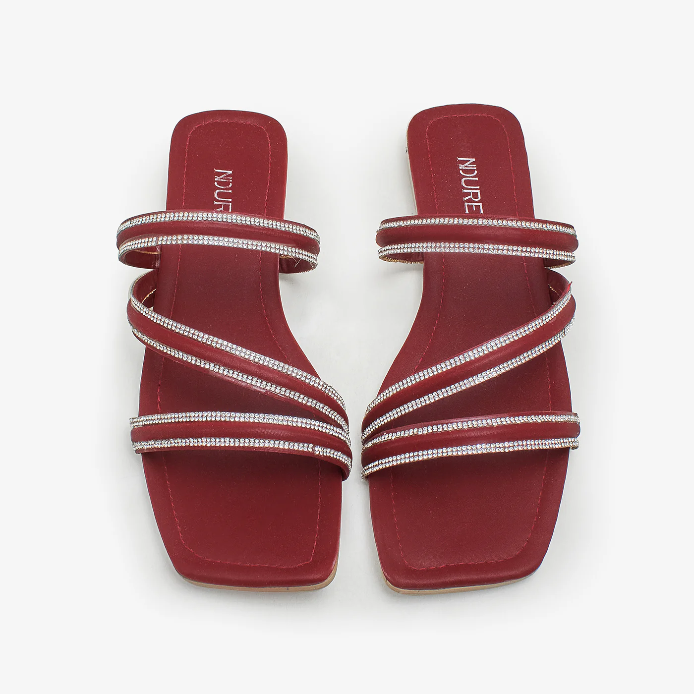 Women's Glitter Stride Slides - Image 2