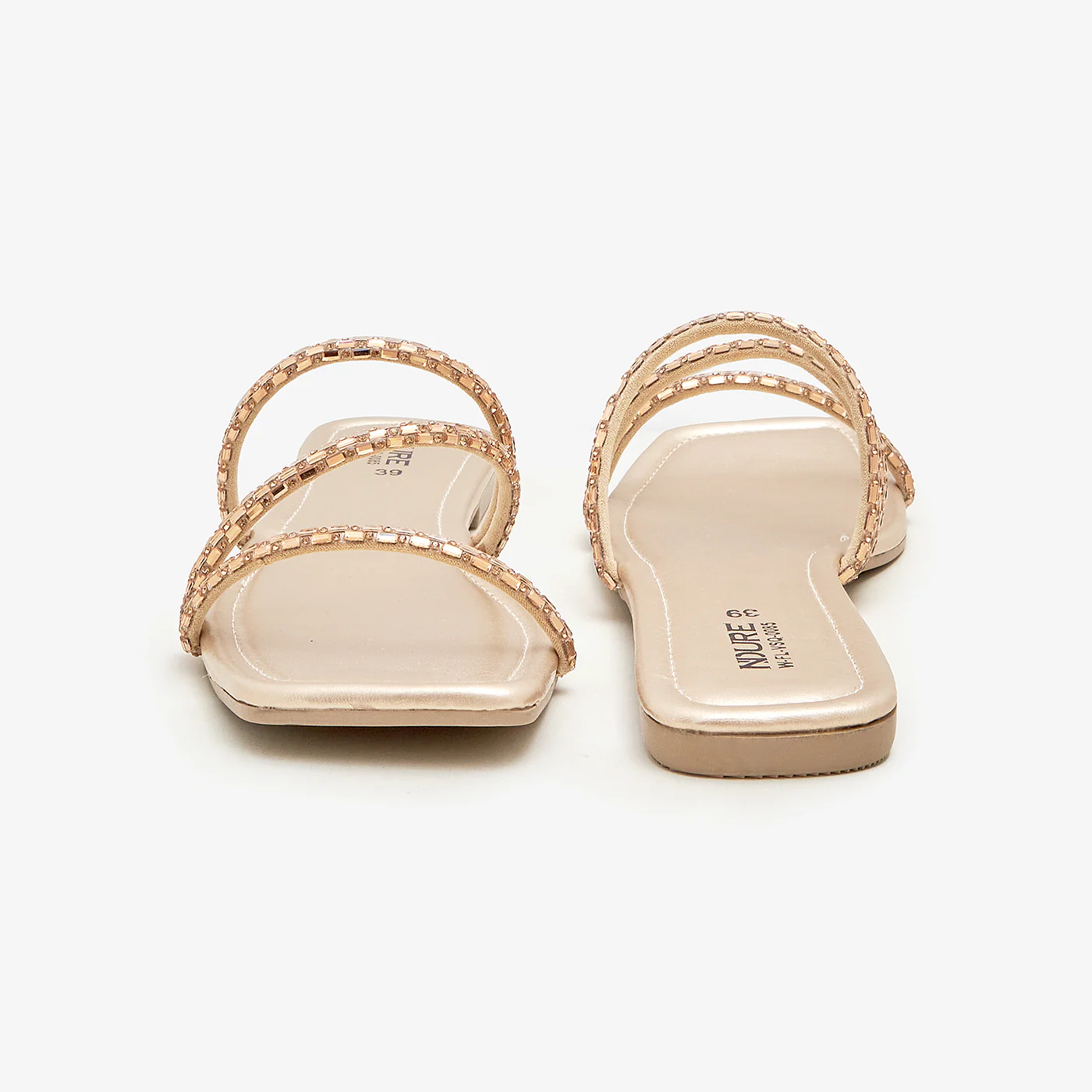 Women's Embellished Slides - Image 3