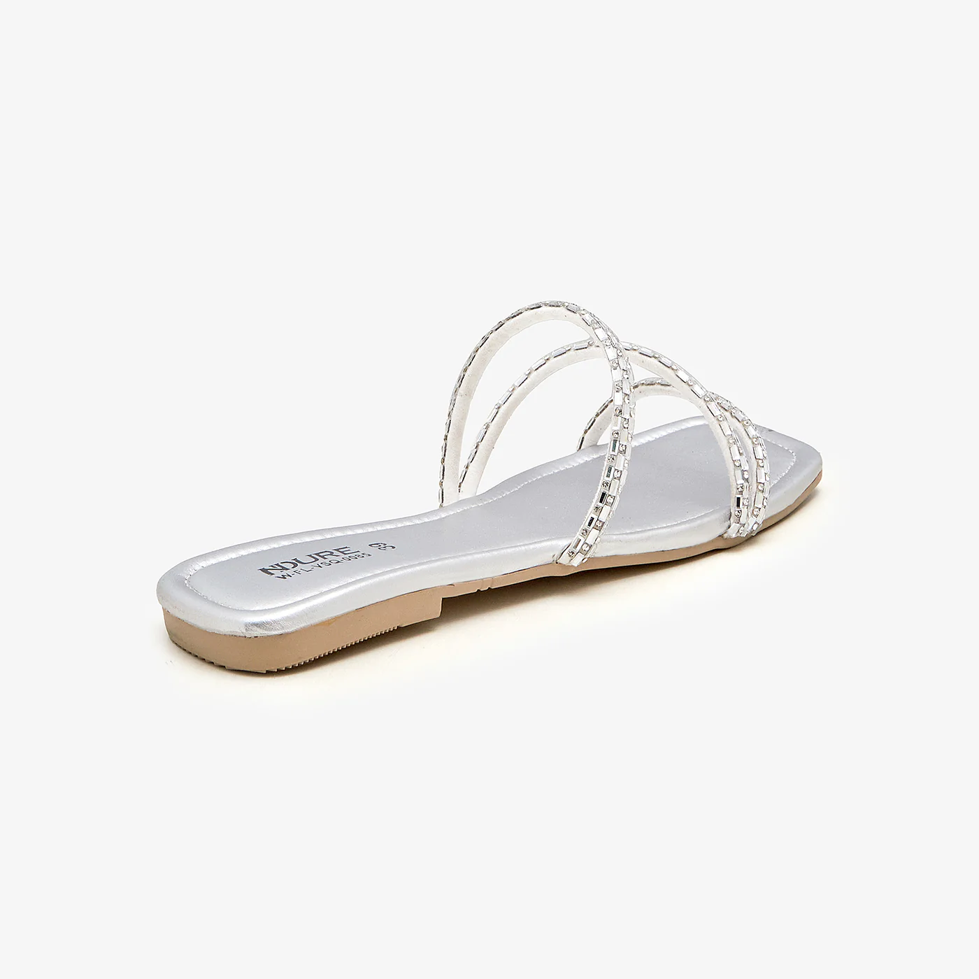 Women's Embellished Slides - Image 4