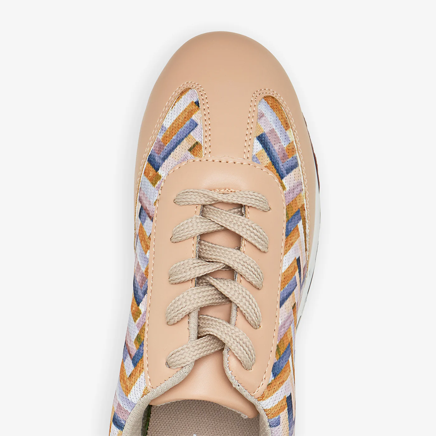 Women’s Multicolored Panel Sneakers - Image 4