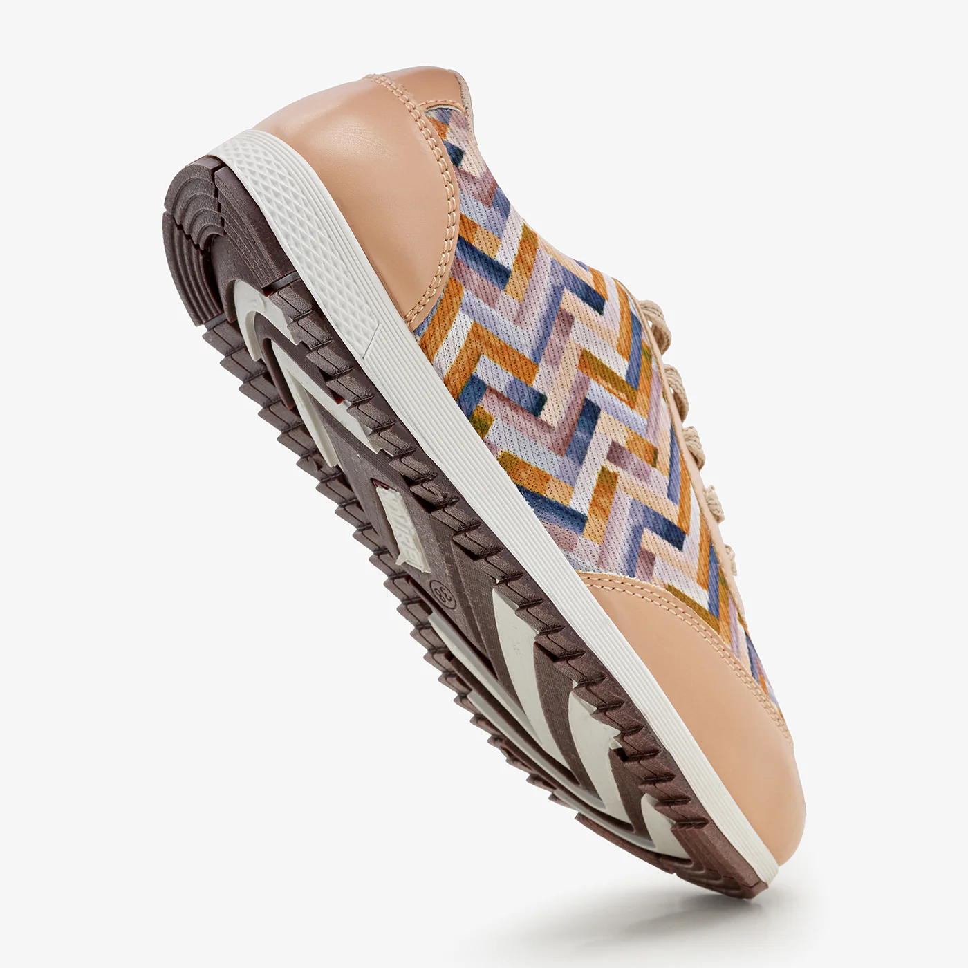 Women’s Multicolored Panel Sneakers - Image 5