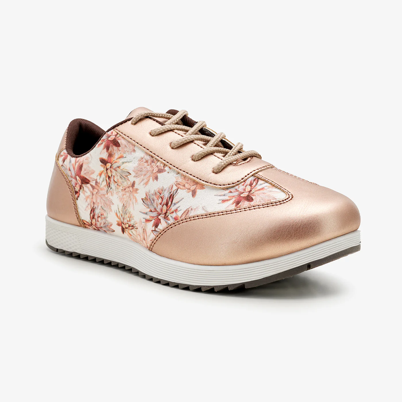 Women’s Metallic Effect Sneakers - Image 3