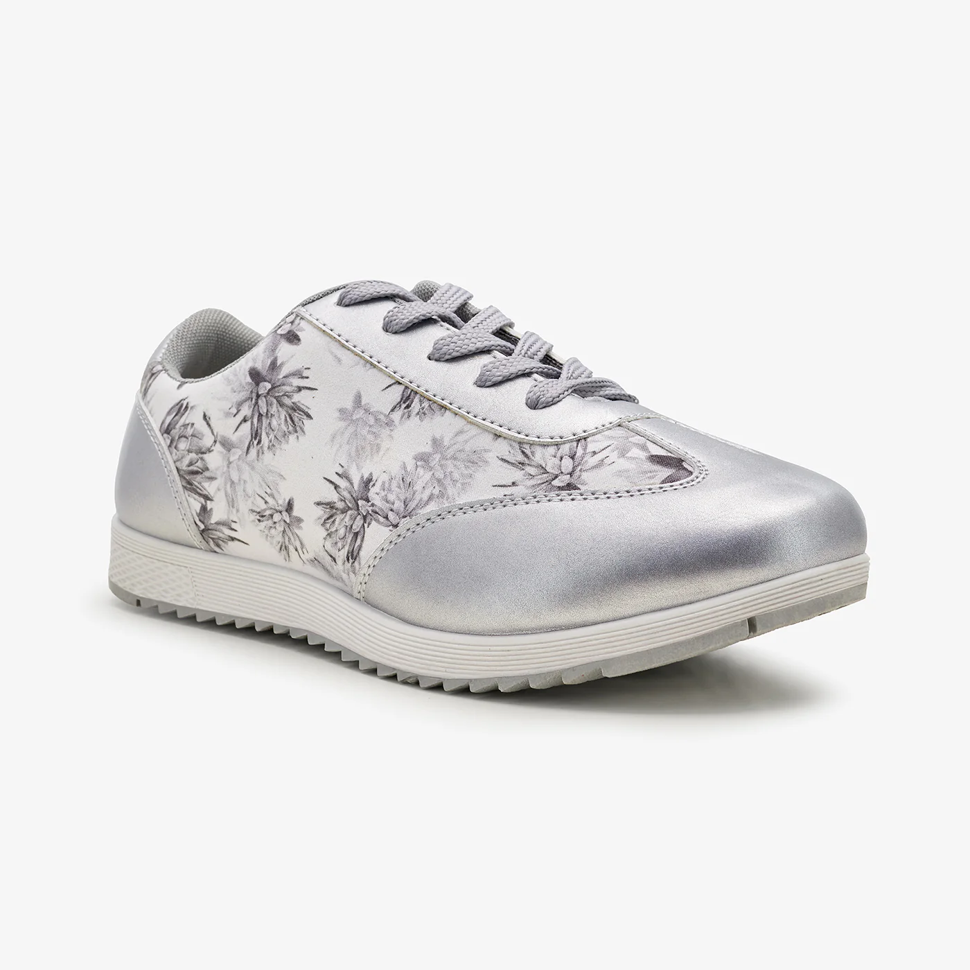 Women’s Metallic Effect Sneakers - Image 3