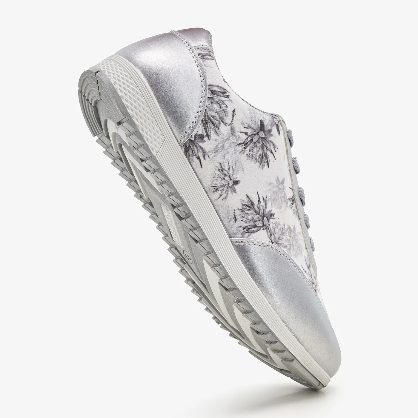 Women’s Metallic Effect Sneakers - Image 5