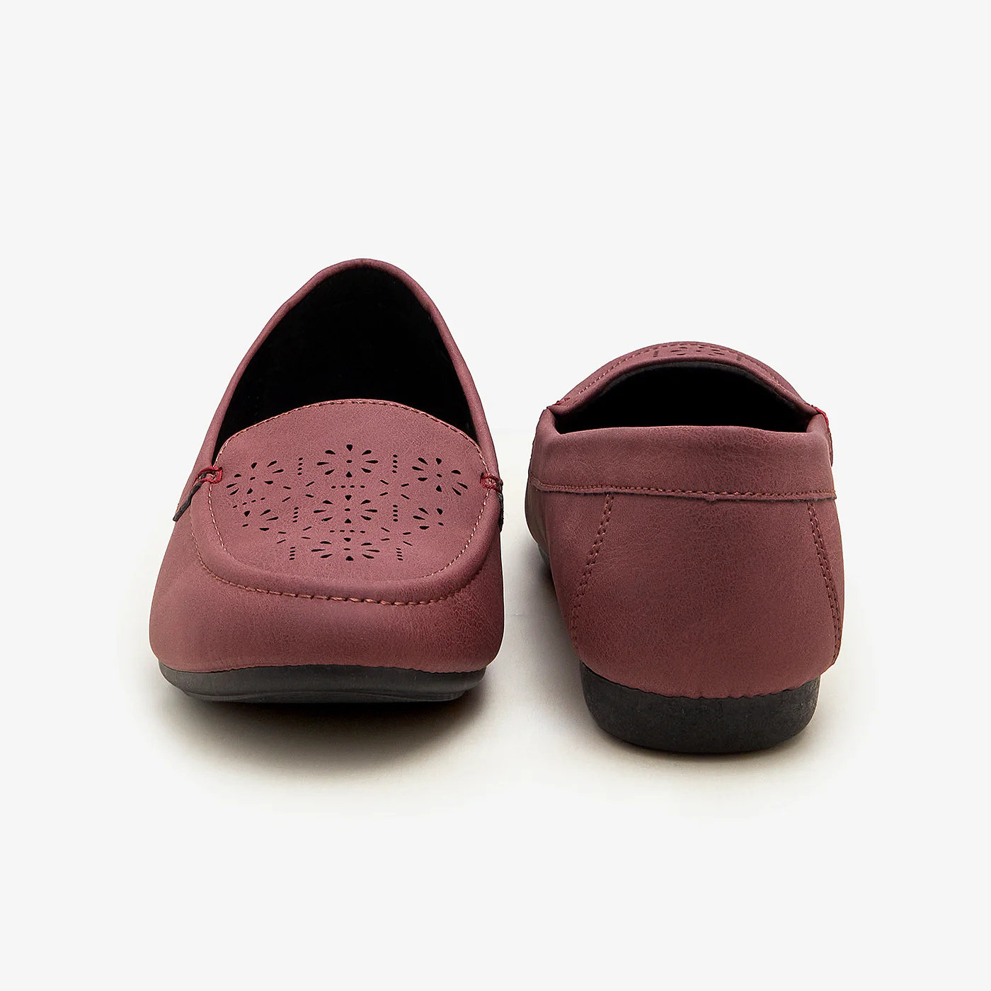 Women's Laser-Cut Shoes - Image 4