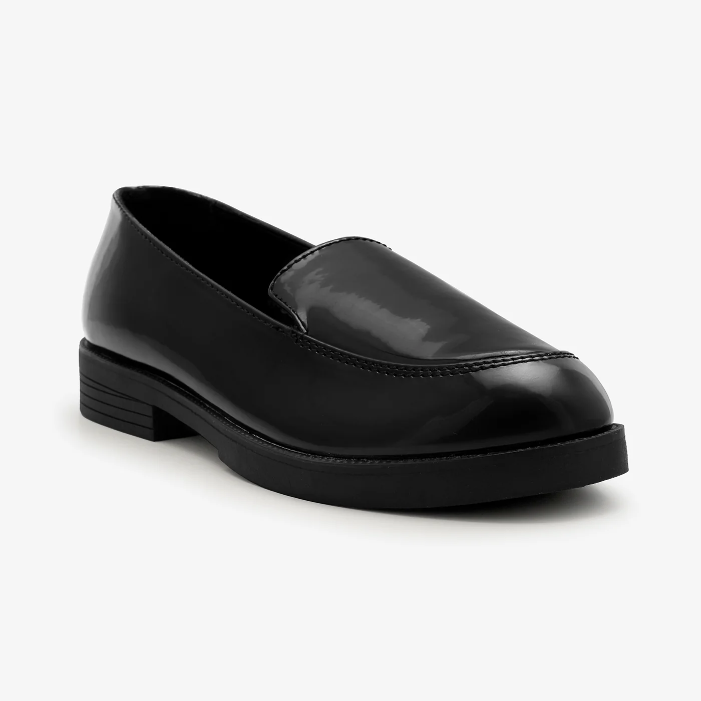 Women's Metallic Effect Loafers - Image 3