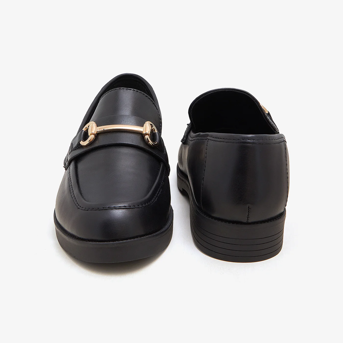 Women's Metallic Trim Loafers - Image 3