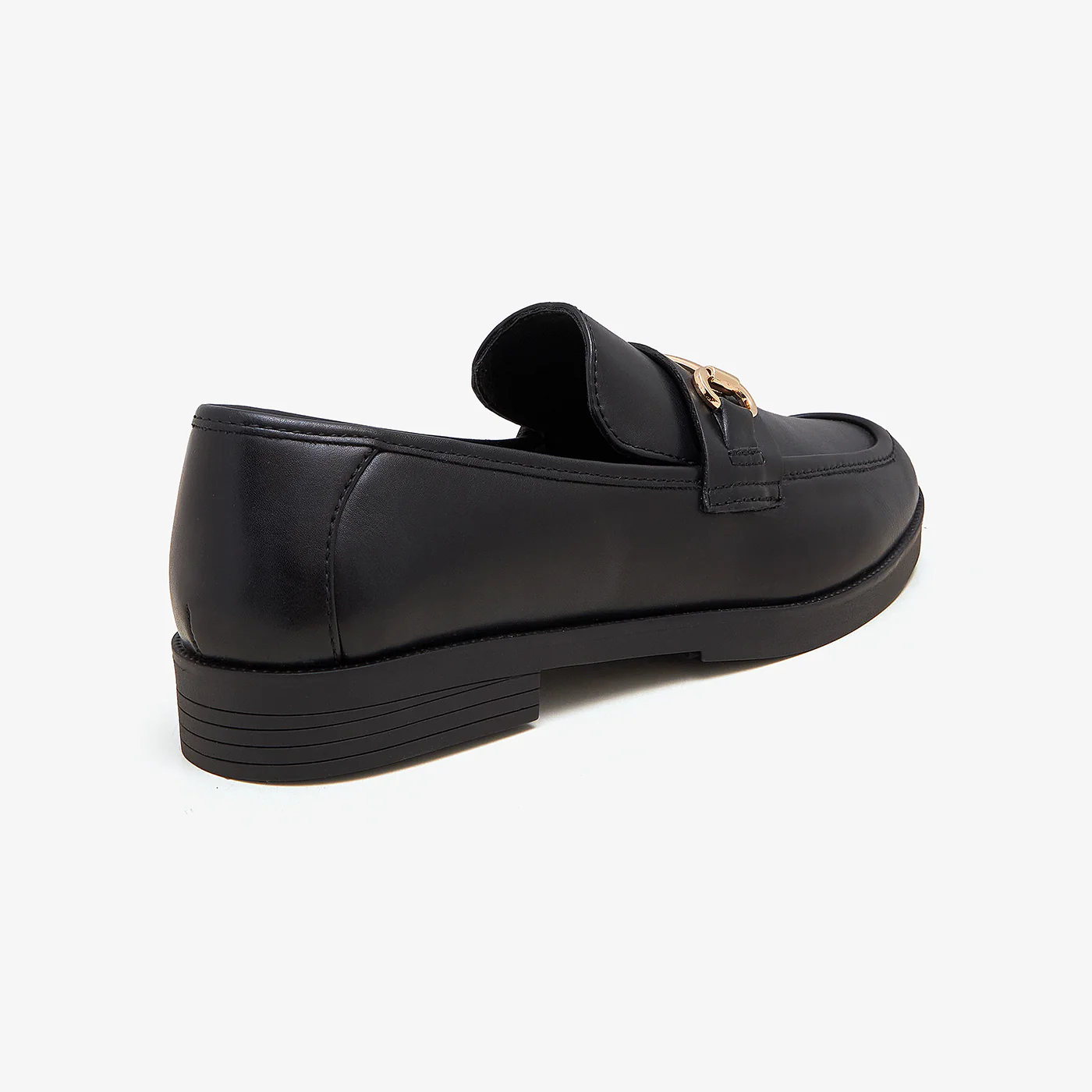 Women's Metallic Trim Loafers - Image 4
