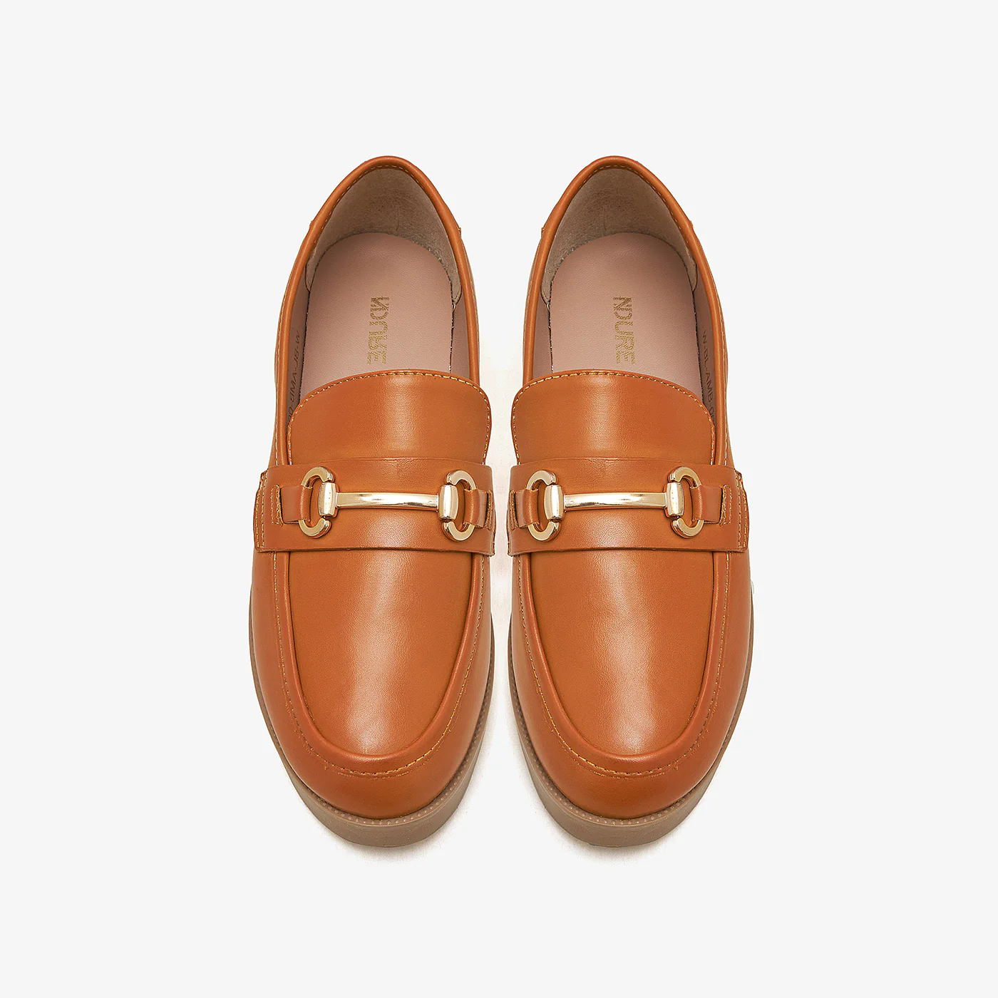 Women's Metallic Trim Loafers - Image 2
