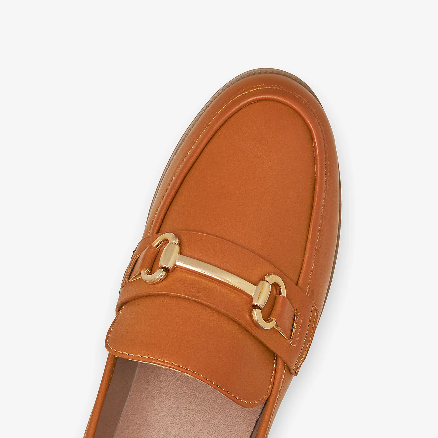 Women's Metallic Trim Loafers - Image 4
