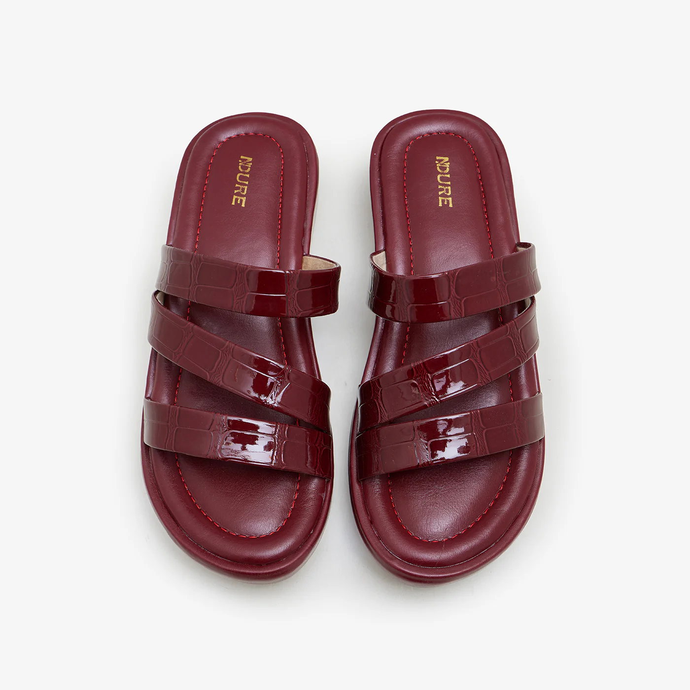 Women's Multi-Strap Slides - Image 2