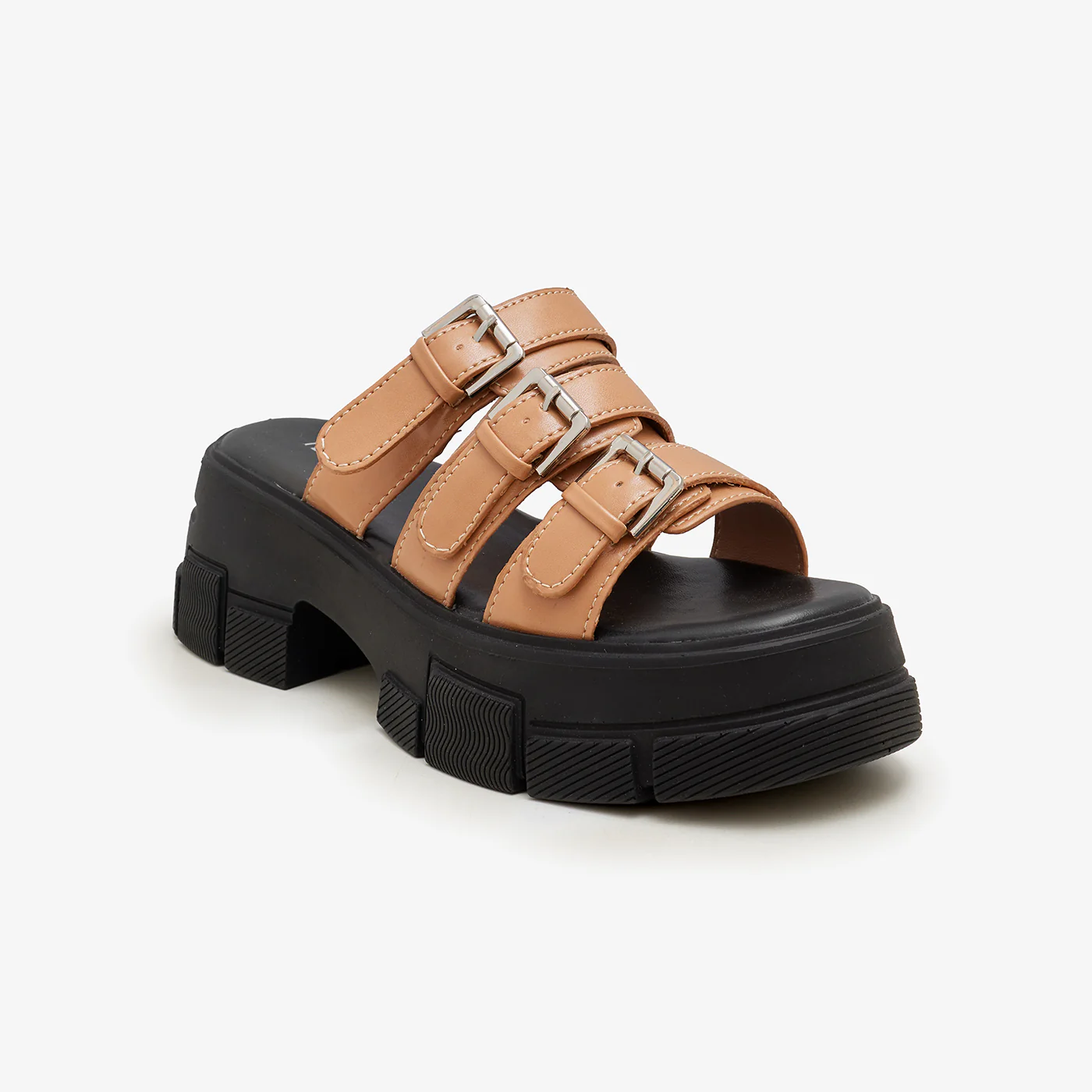 Women's Multi-Strap Slides