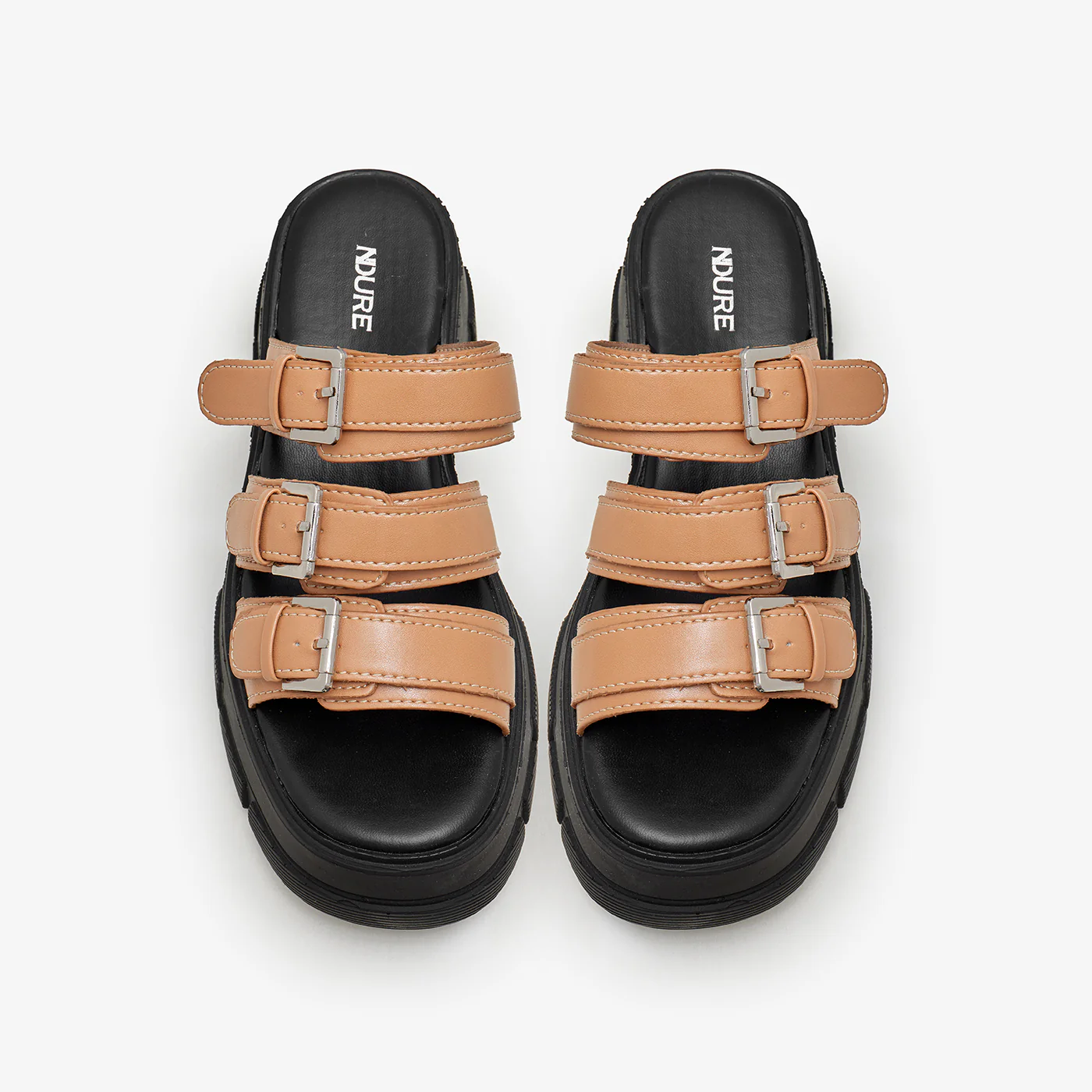 Women's Multi-Strap Slides - Image 2