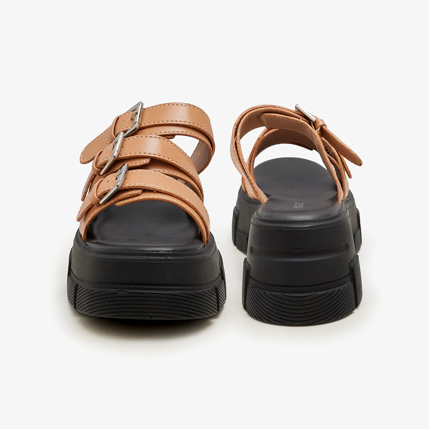 Women's Multi-Strap Slides - Image 3