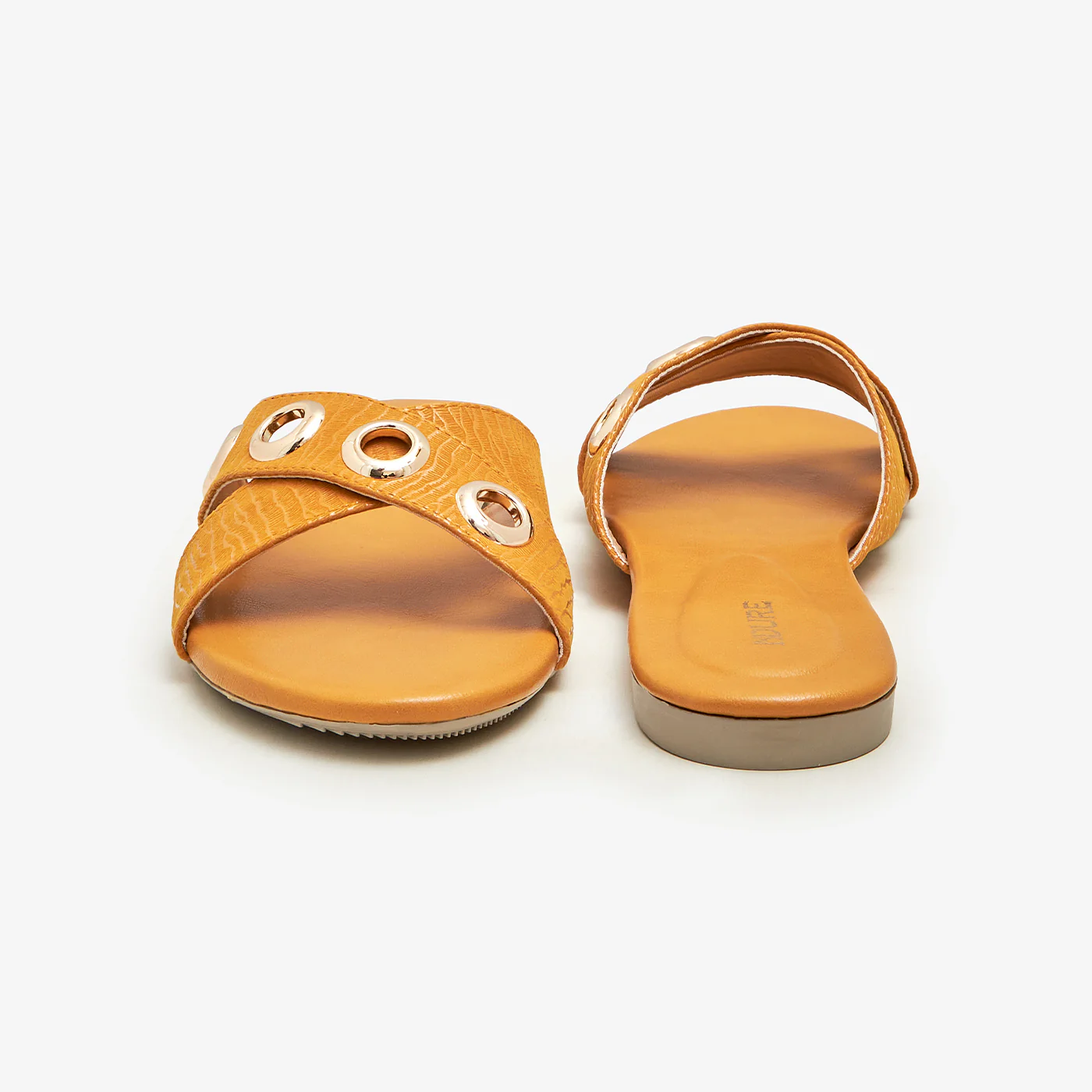 Women's Metal-Applique Slides - Image 3