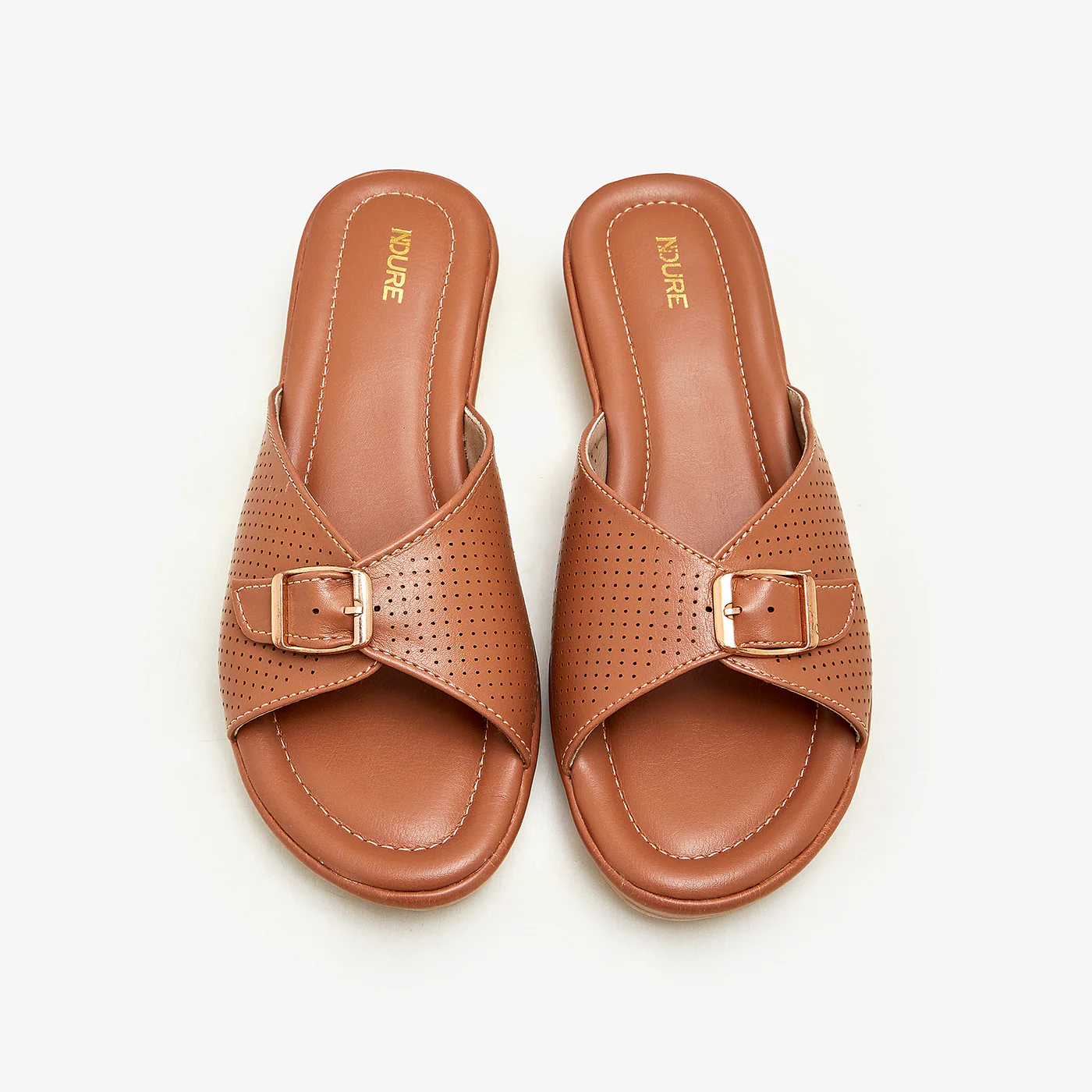 Women's Patterned Slides - Image 2