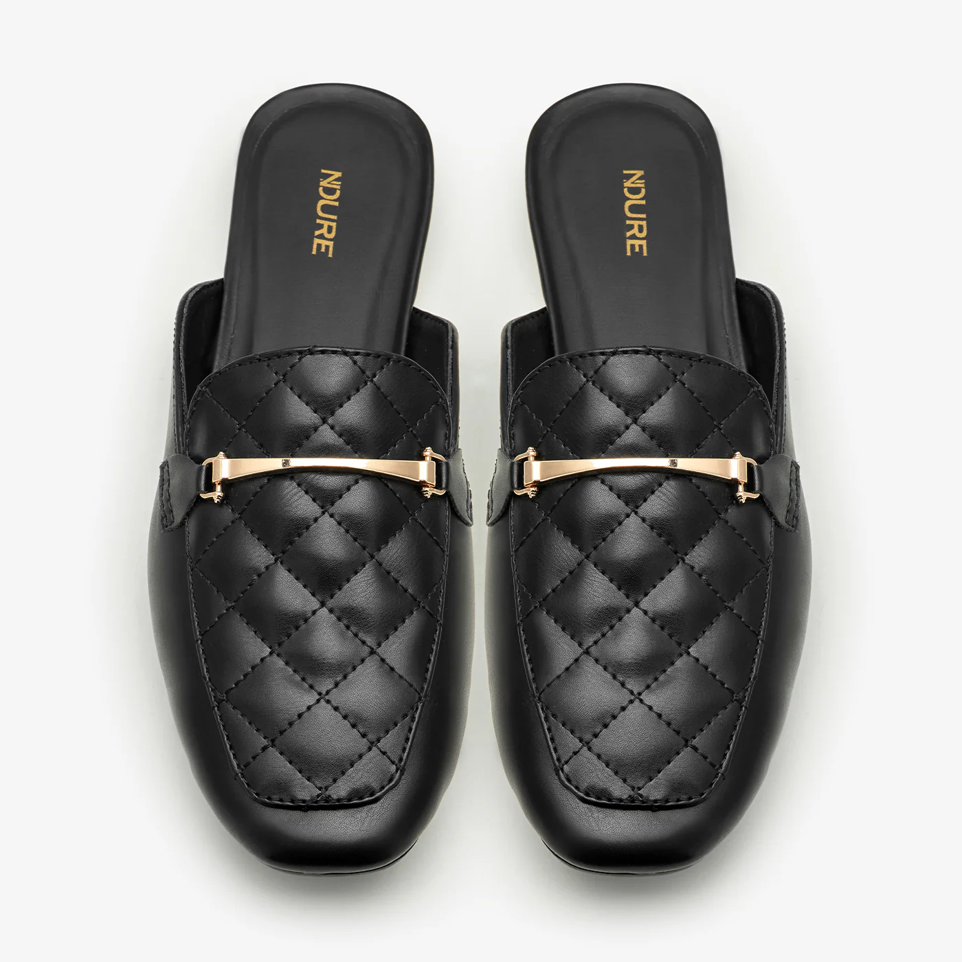 Women's Quilted Mules - Image 2